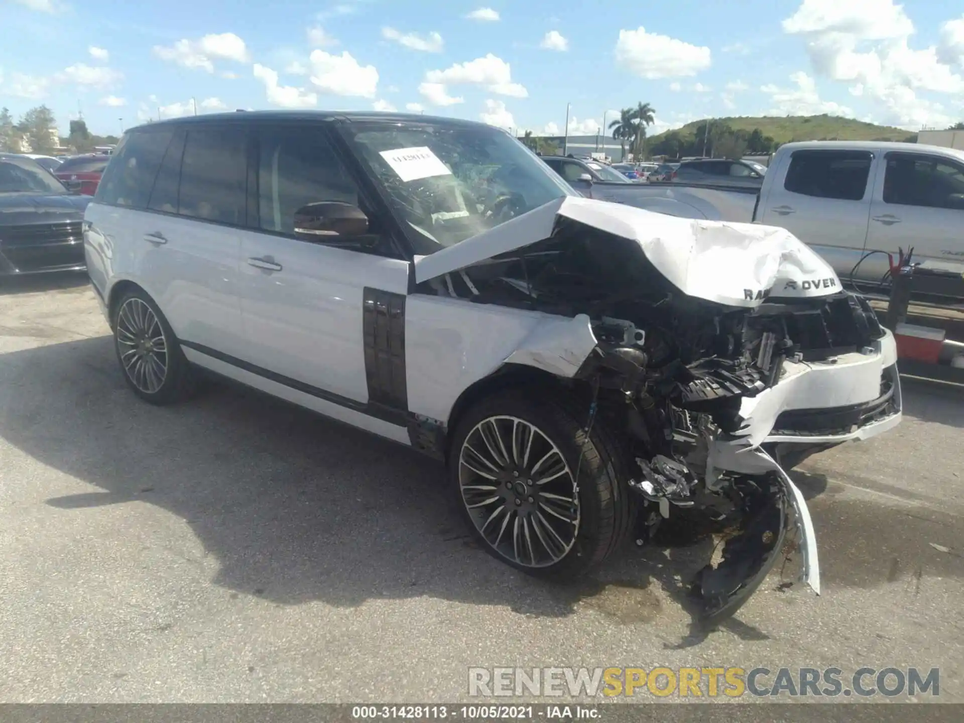 1 Photograph of a damaged car SALGV2RE4KA558255 LAND ROVER RANGE ROVER 2019