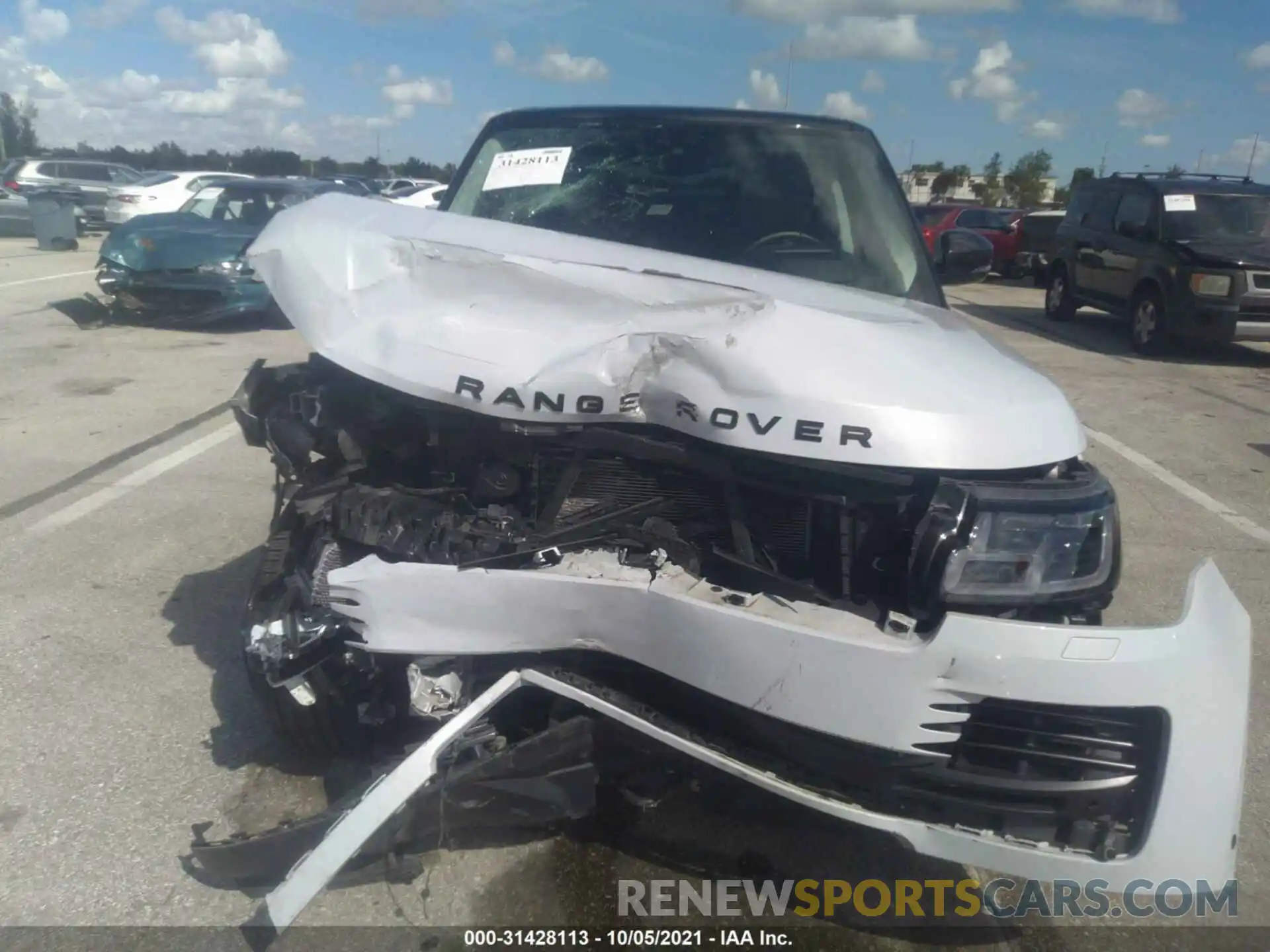 6 Photograph of a damaged car SALGV2RE4KA558255 LAND ROVER RANGE ROVER 2019