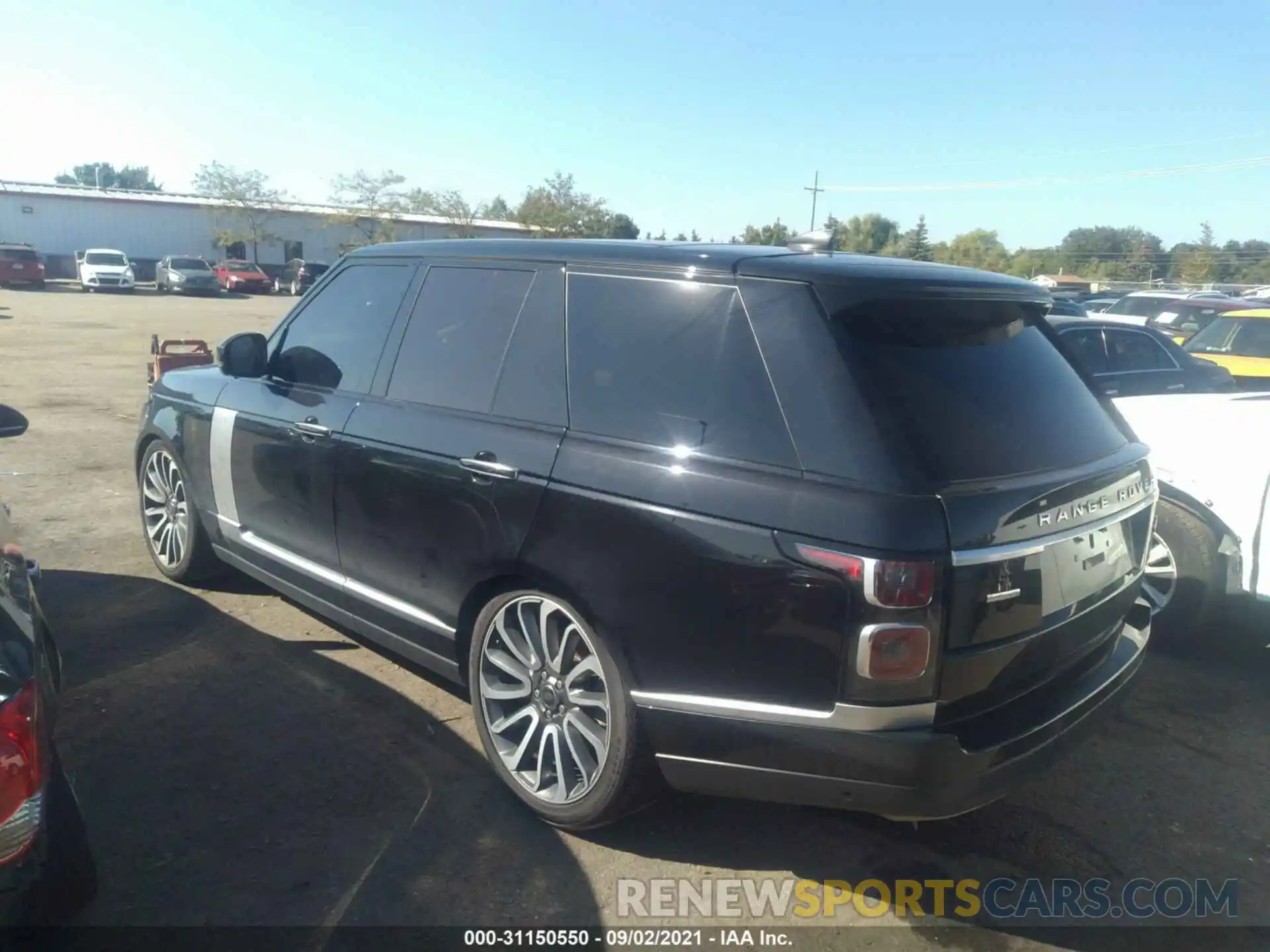 3 Photograph of a damaged car SALGV2RE5KA528021 LAND ROVER RANGE ROVER 2019