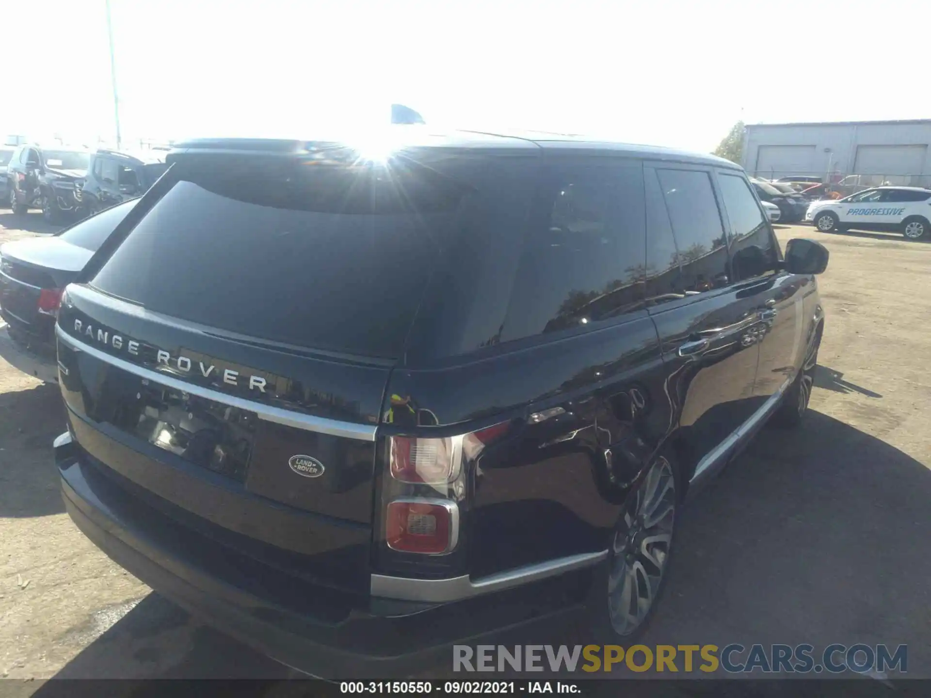 4 Фотография поврежденного автомобиля SALGV2RE5KA528021 LAND ROVER RANGE ROVER 2019