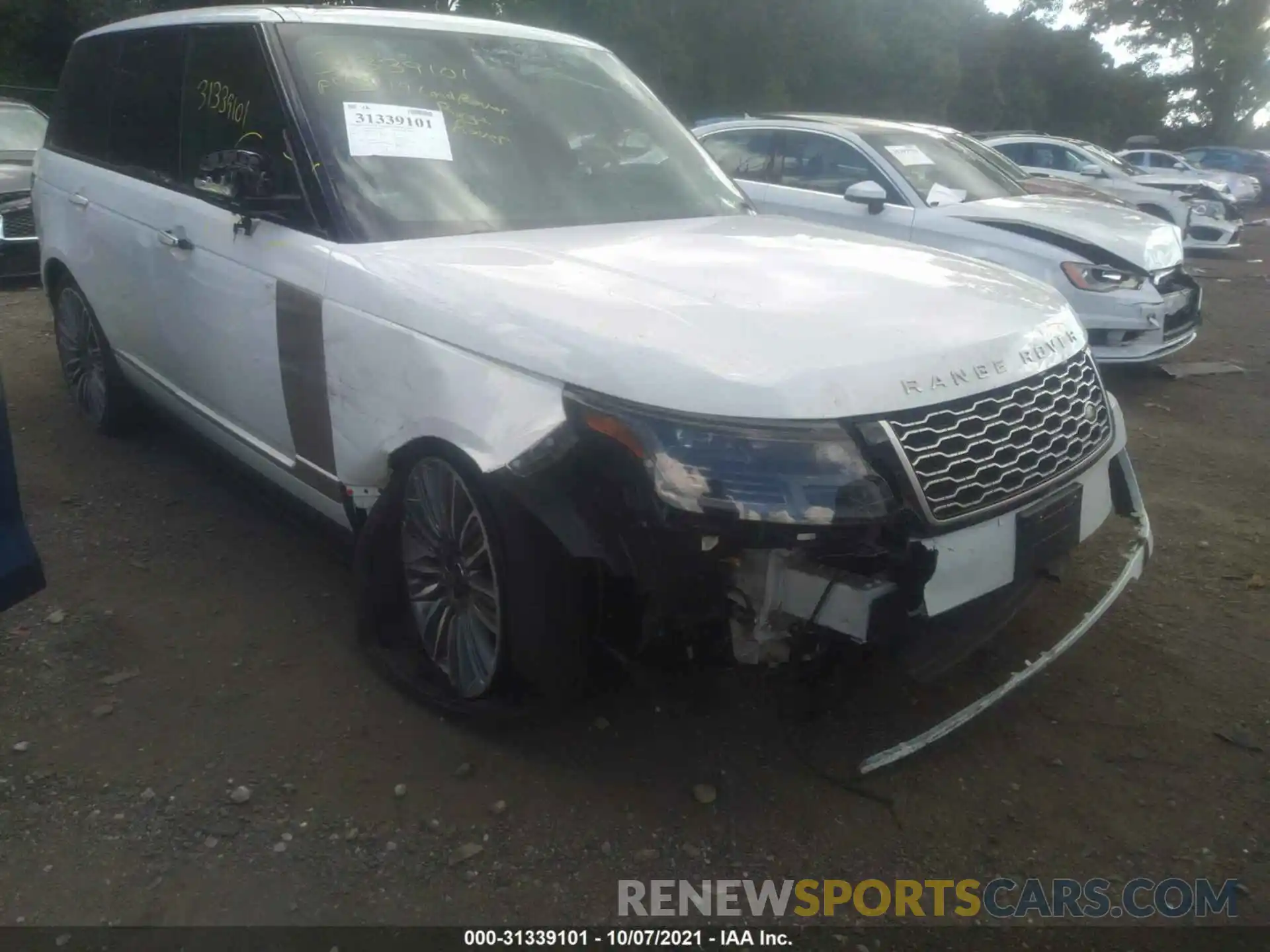 6 Photograph of a damaged car SALGV2REXKA531755 LAND ROVER RANGE ROVER 2019