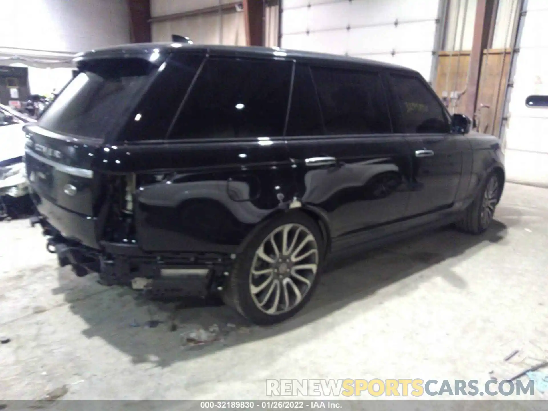 4 Фотография поврежденного автомобиля SALGV5REXKA520479 LAND ROVER RANGE ROVER 2019