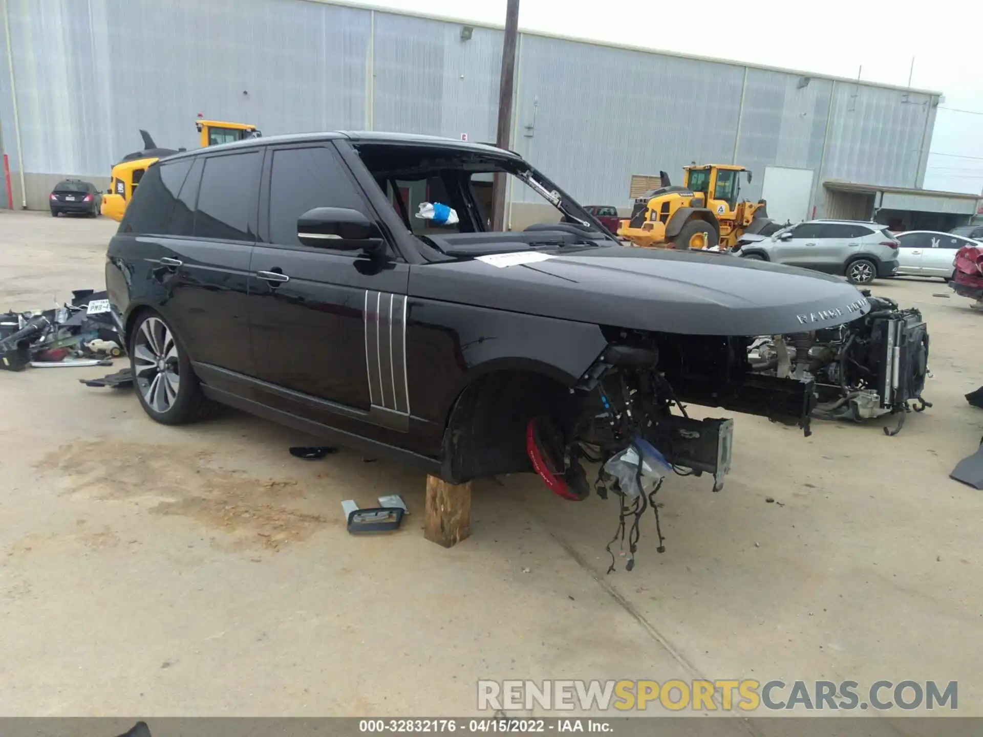 1 Photograph of a damaged car SALGW2SEXKA527812 LAND ROVER RANGE ROVER 2019