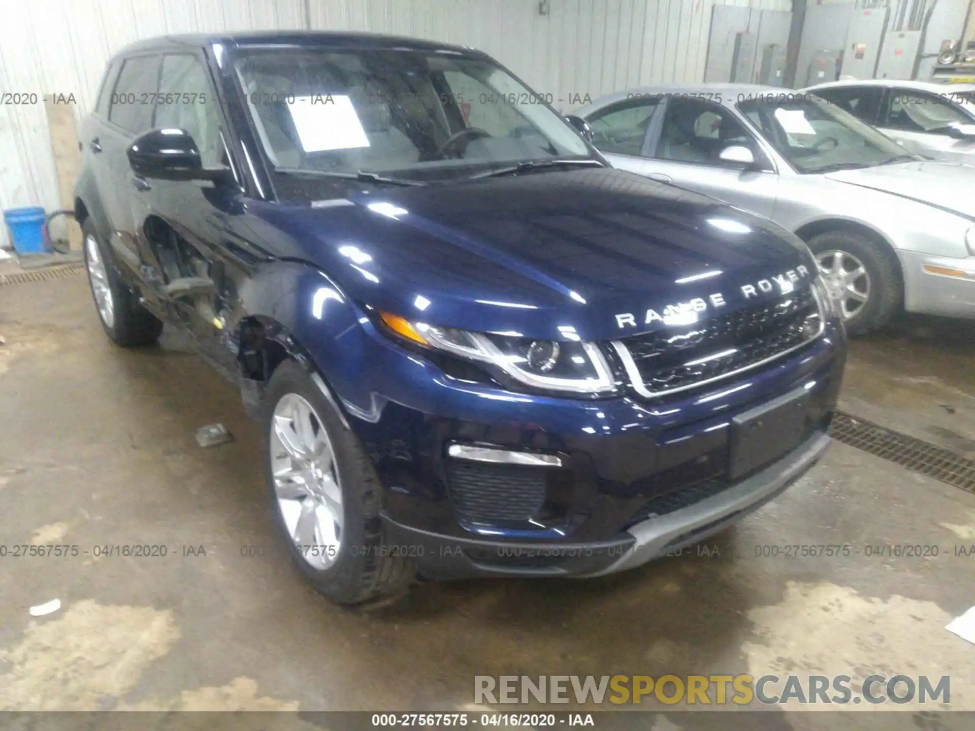 1 Photograph of a damaged car SALVP2RX8KH336389 LAND ROVER RANGE ROVER 2019