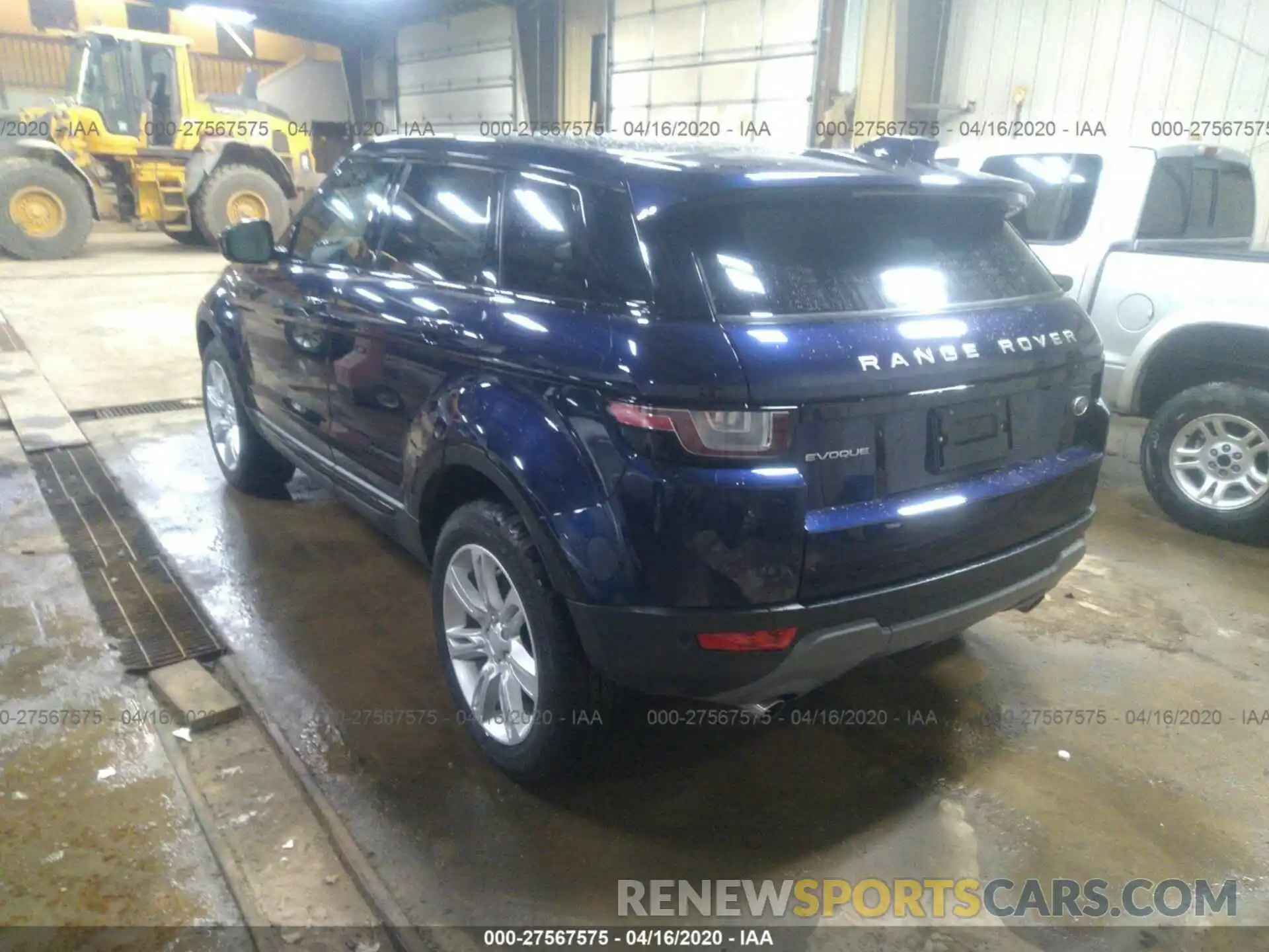 3 Photograph of a damaged car SALVP2RX8KH336389 LAND ROVER RANGE ROVER 2019