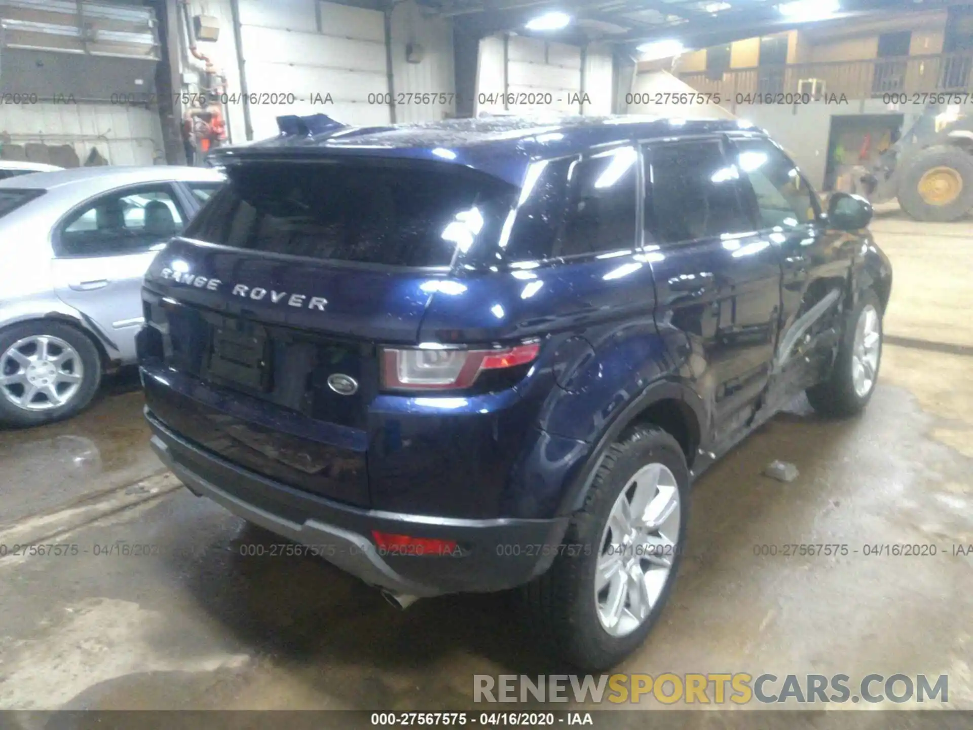 4 Photograph of a damaged car SALVP2RX8KH336389 LAND ROVER RANGE ROVER 2019