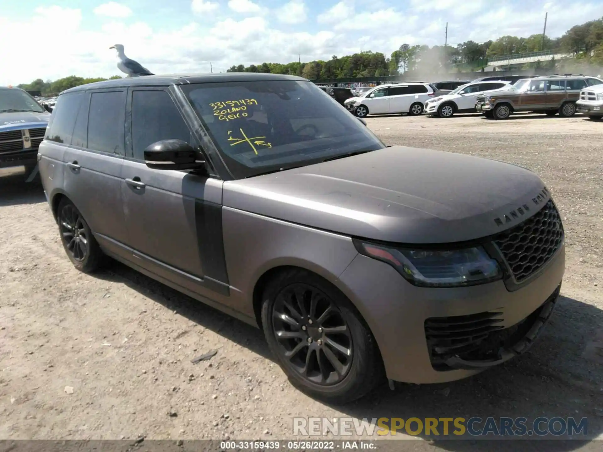 1 Photograph of a damaged car SALGR2SU4LA414079 LAND ROVER RANGE ROVER 2020