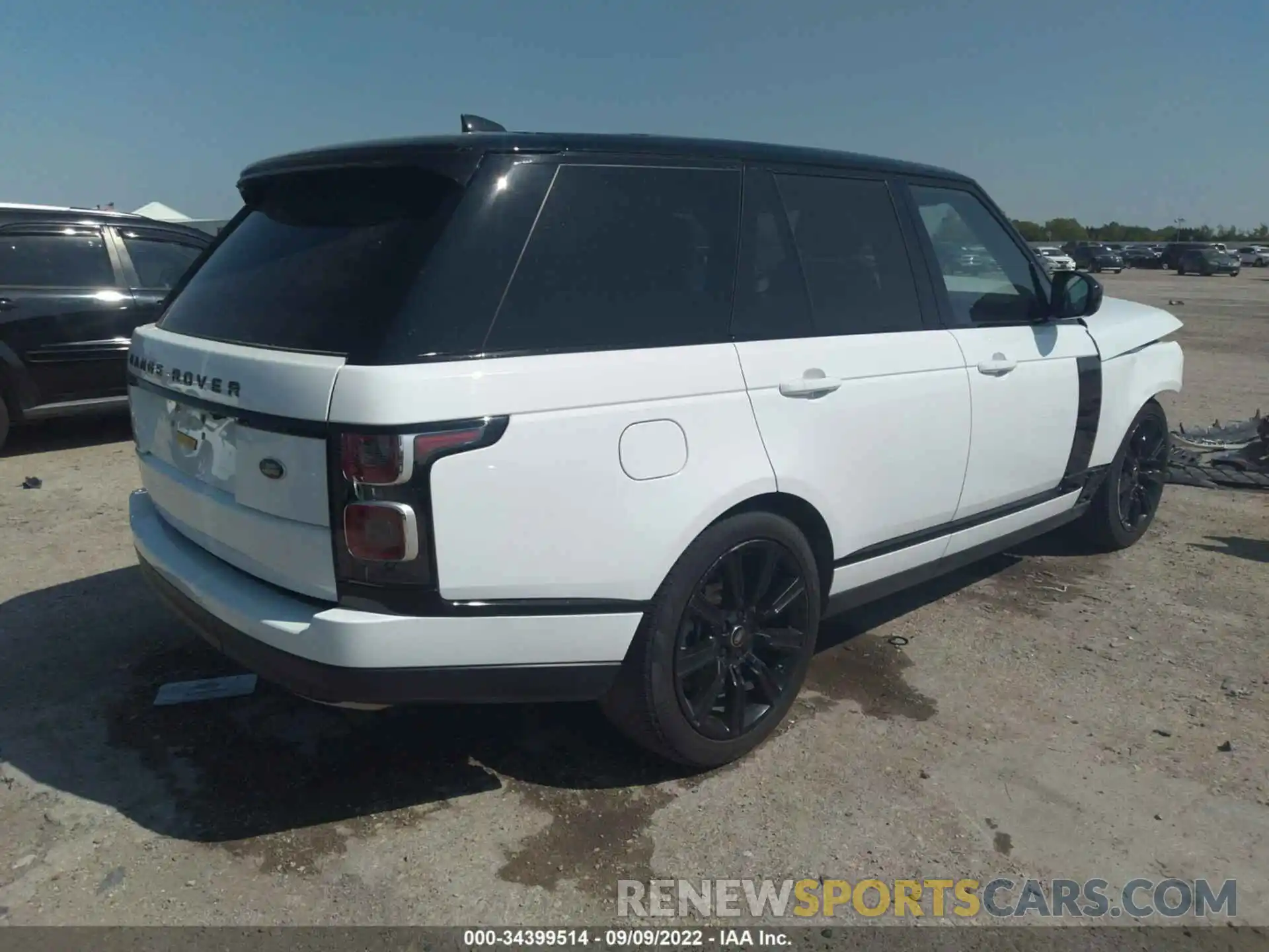 4 Фотография поврежденного автомобиля SALGR2SU8LA598913 LAND ROVER RANGE ROVER 2020