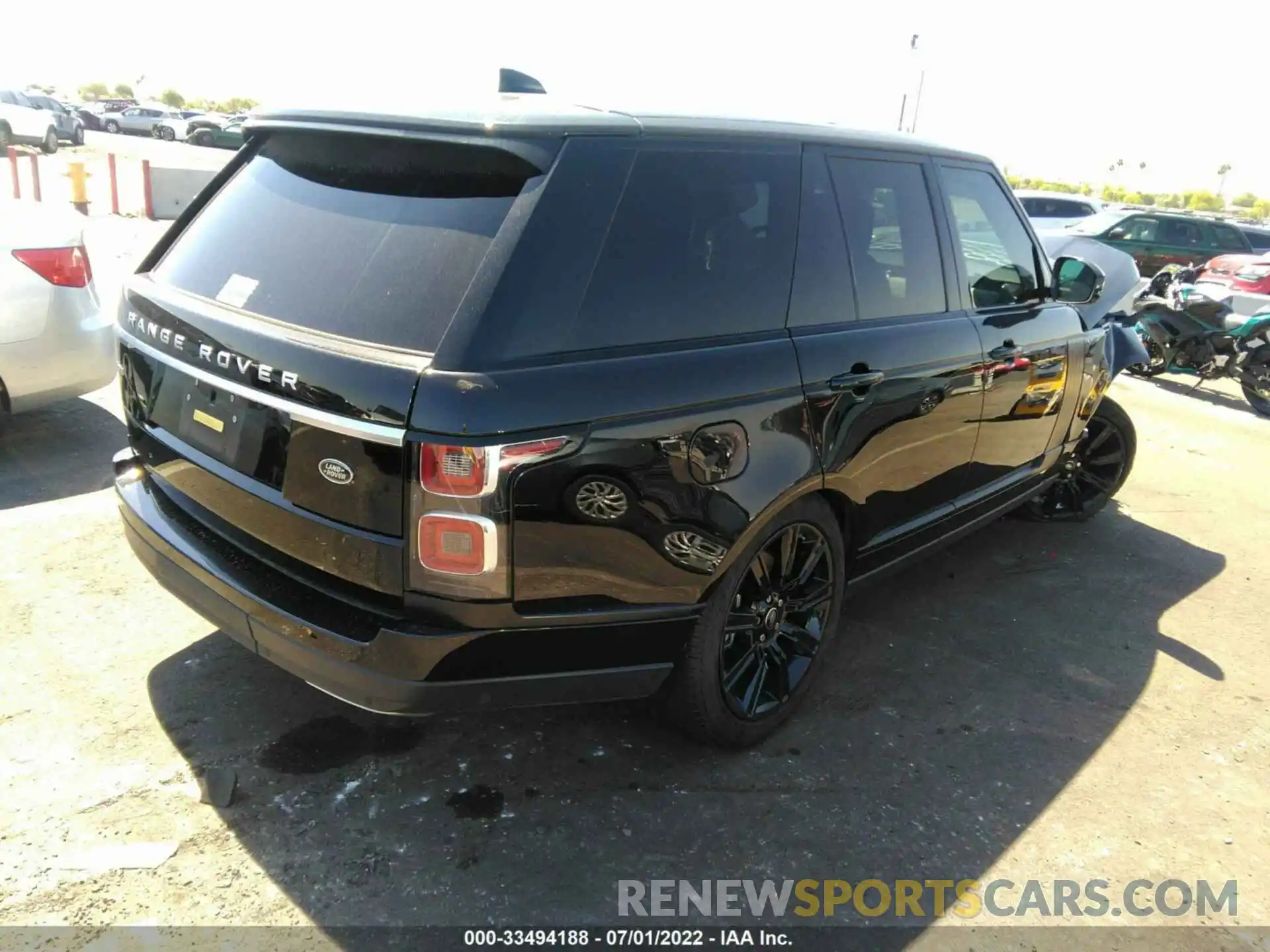 4 Фотография поврежденного автомобиля SALGS2RK4LA407545 LAND ROVER RANGE ROVER 2020