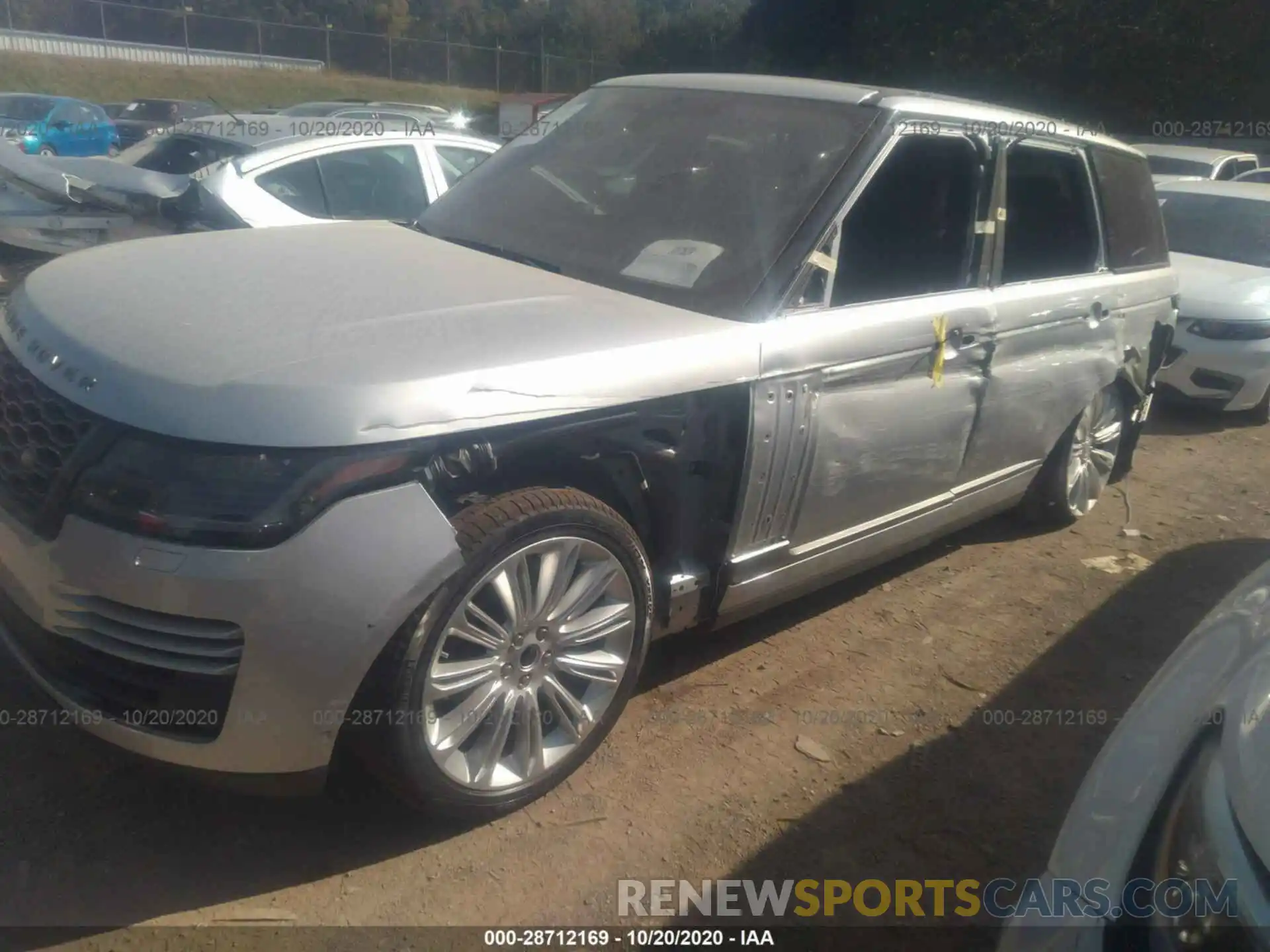 6 Photograph of a damaged car SALGS2RK9LA598315 LAND ROVER RANGE ROVER 2020