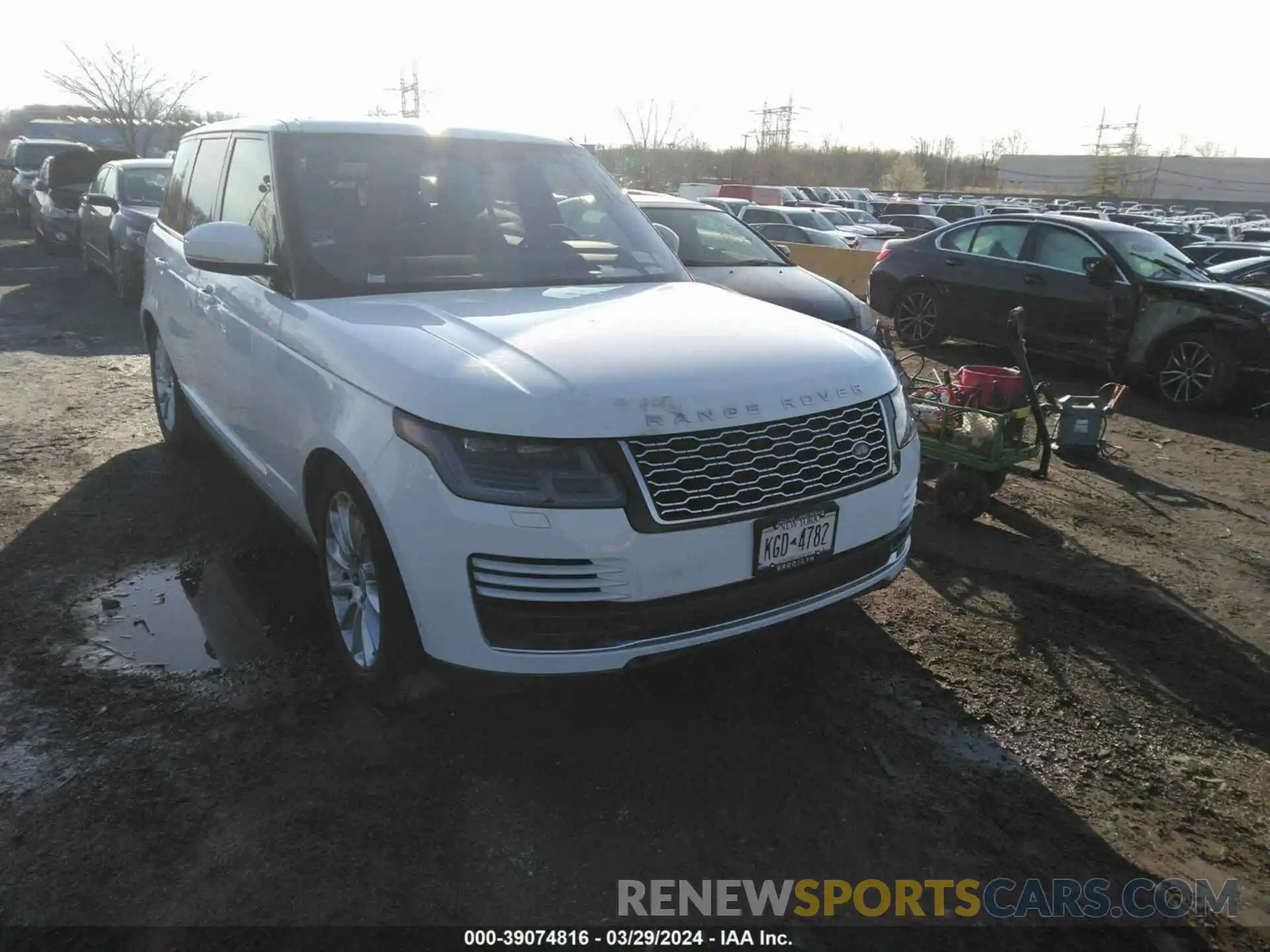 1 Photograph of a damaged car SALGS2RU0LA413845 LAND ROVER RANGE ROVER 2020