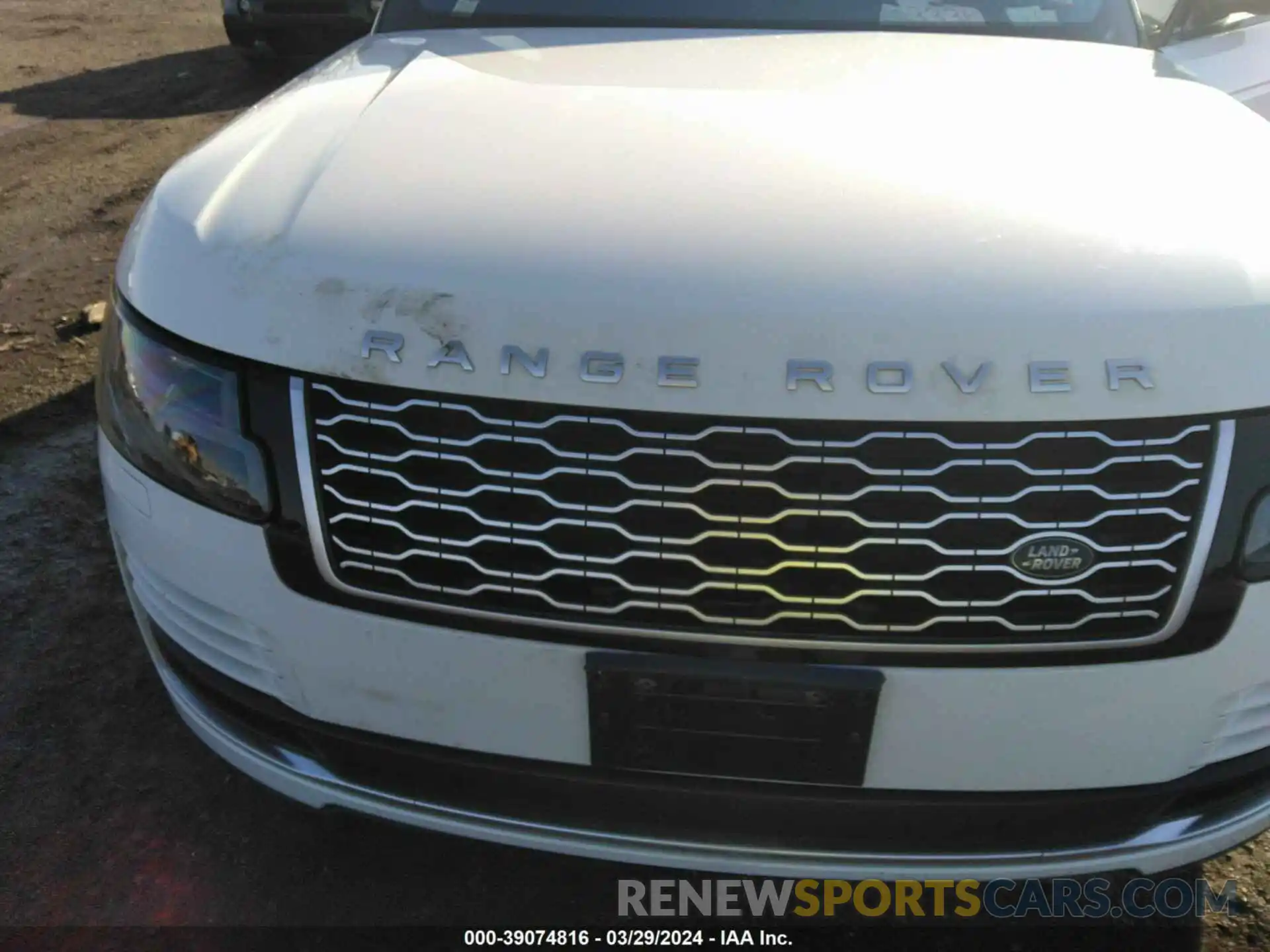 6 Photograph of a damaged car SALGS2RU0LA413845 LAND ROVER RANGE ROVER 2020