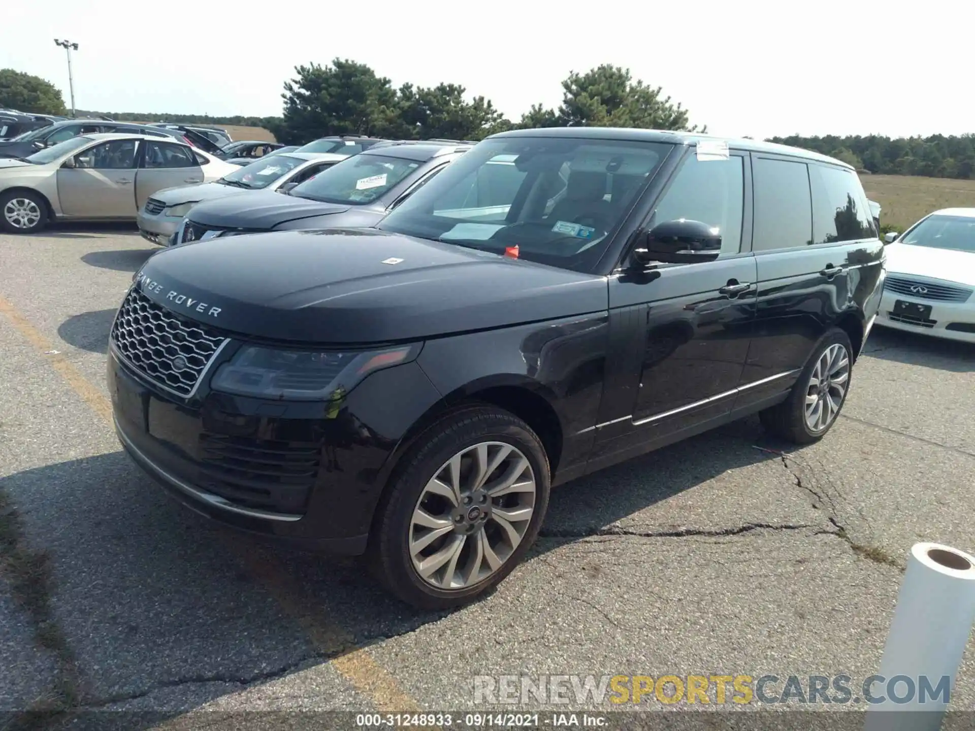 2 Photograph of a damaged car SALGS2RU1LA579310 LAND ROVER RANGE ROVER 2020