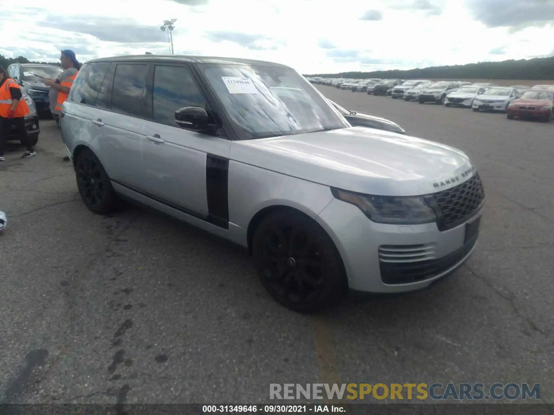 1 Photograph of a damaged car SALGS2RU4LA403612 LAND ROVER RANGE ROVER 2020