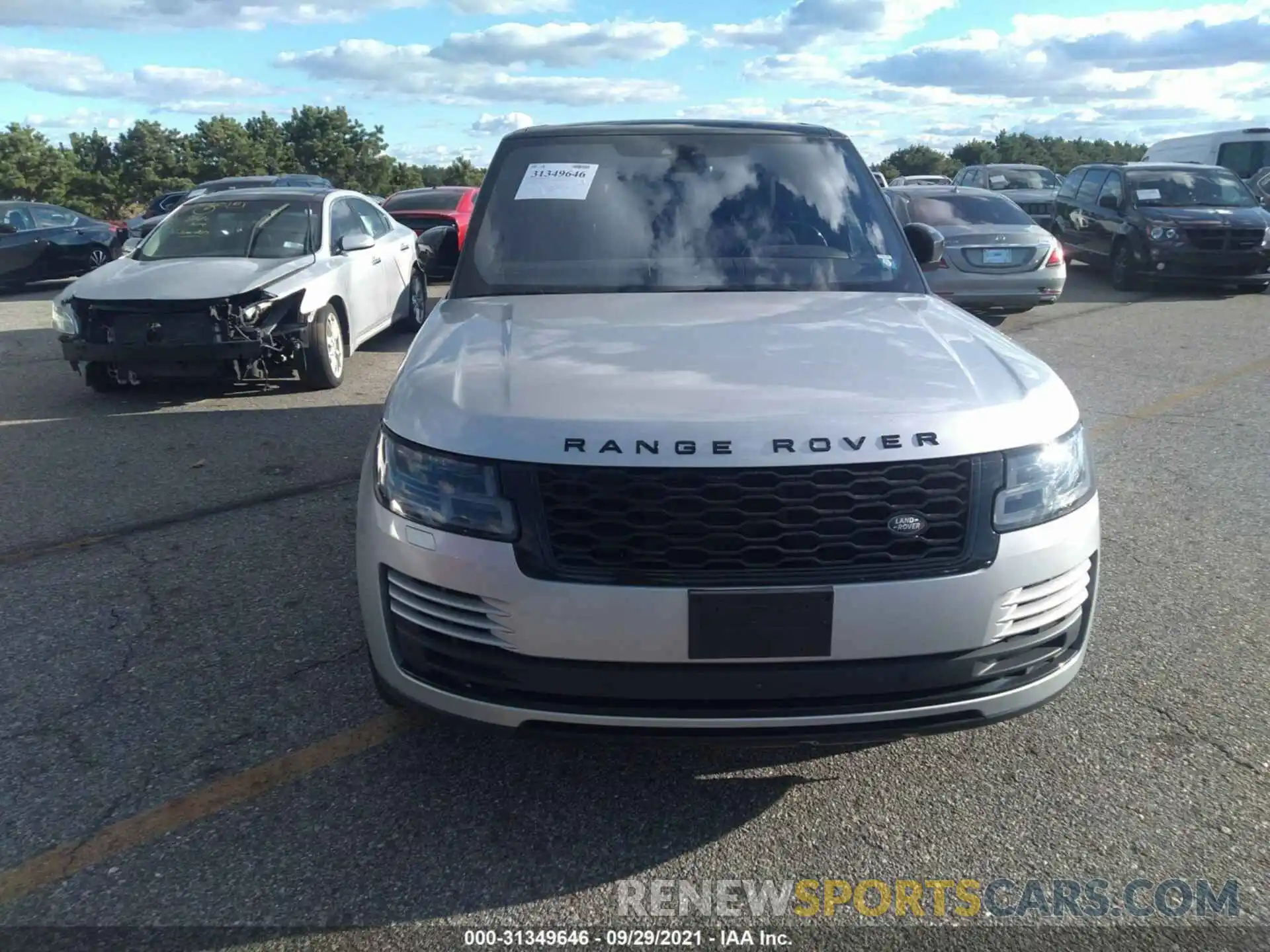 6 Photograph of a damaged car SALGS2RU4LA403612 LAND ROVER RANGE ROVER 2020