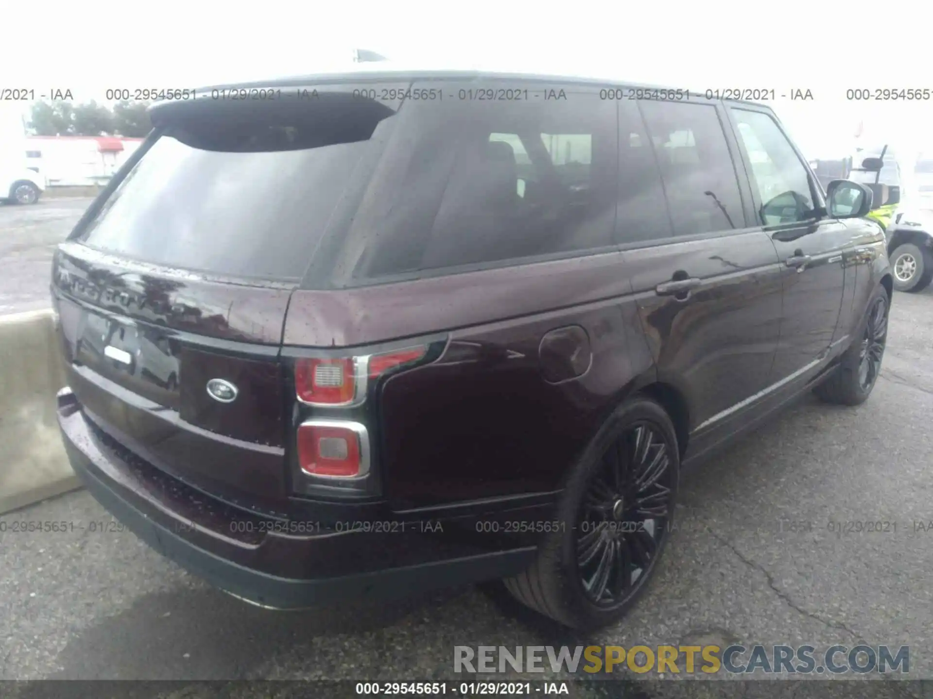 4 Фотография поврежденного автомобиля SALGS2RU4LA406350 LAND ROVER RANGE ROVER 2020