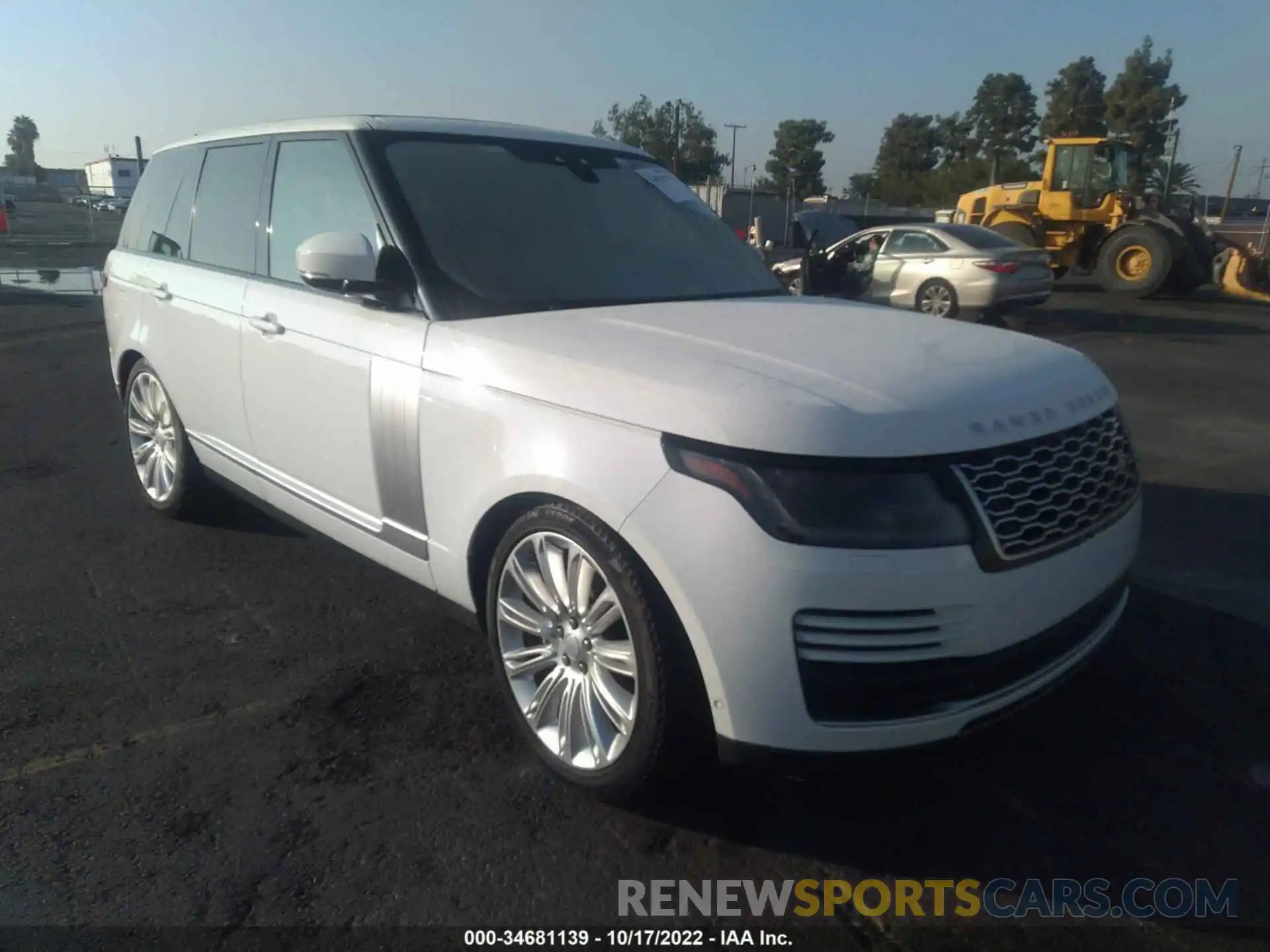 1 Фотография поврежденного автомобиля SALGS2RU4LA592195 LAND ROVER RANGE ROVER 2020