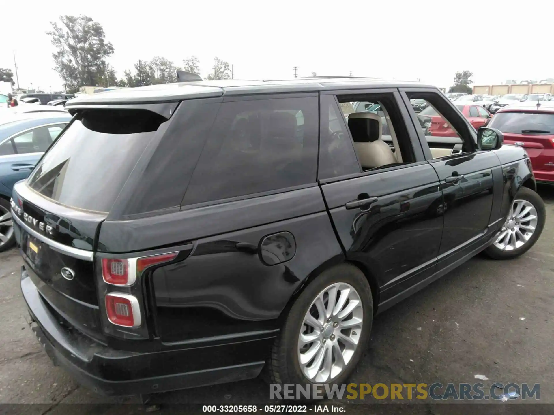 4 Фотография поврежденного автомобиля SALGS2RU5LA585059 LAND ROVER RANGE ROVER 2020