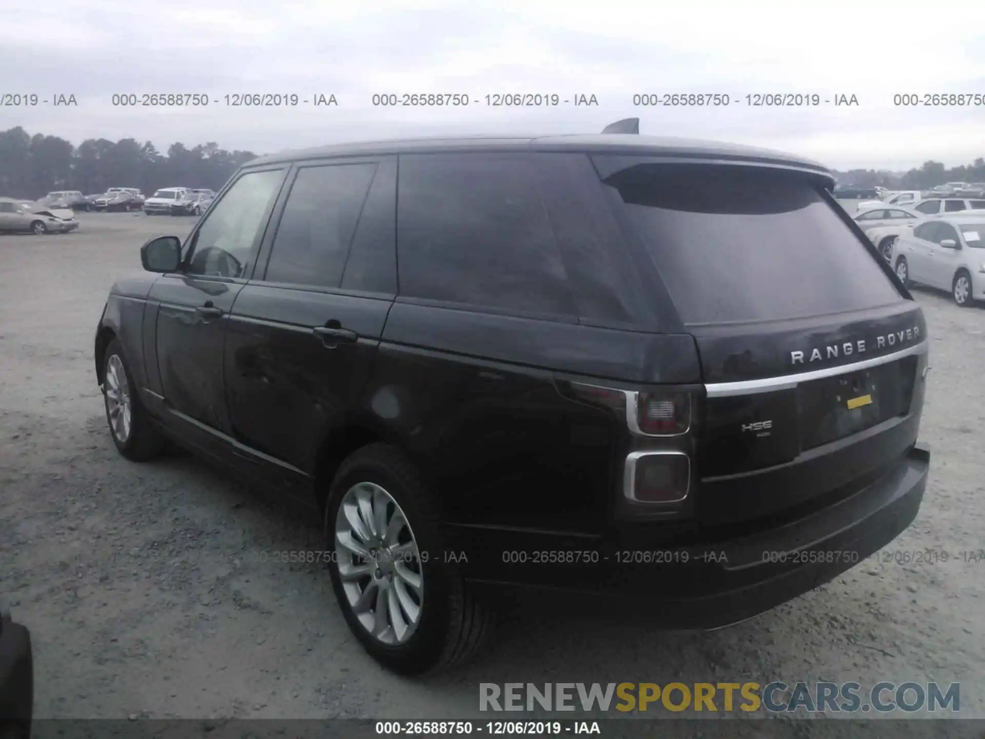 3 Photograph of a damaged car SALGS2RU7LA575827 LAND ROVER RANGE ROVER 2020