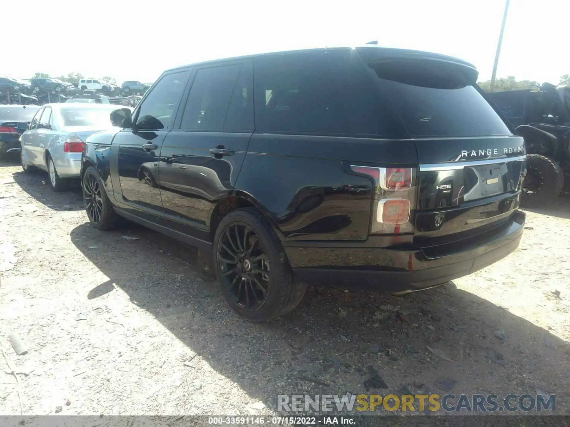 3 Photograph of a damaged car SALGS2RU7LA575925 LAND ROVER RANGE ROVER 2020