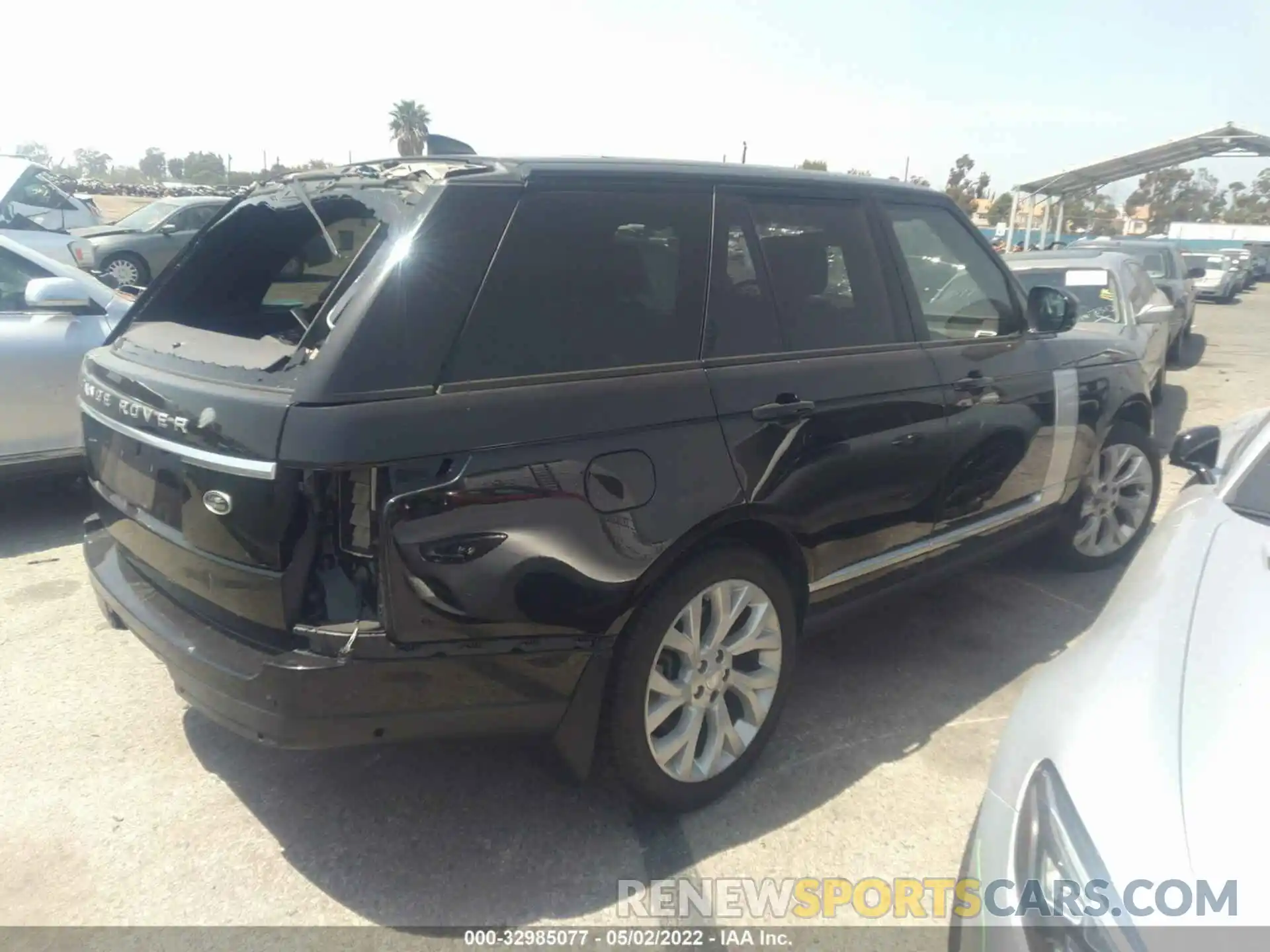 4 Фотография поврежденного автомобиля SALGS2RU8LA585363 LAND ROVER RANGE ROVER 2020