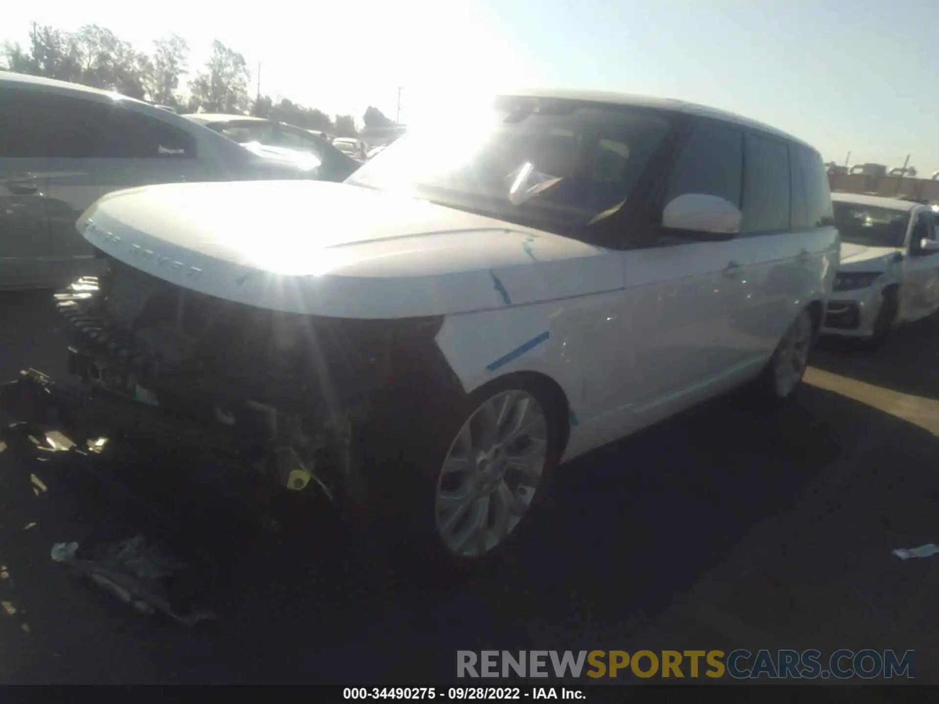 2 Photograph of a damaged car SALGS2RU9LA585601 LAND ROVER RANGE ROVER 2020