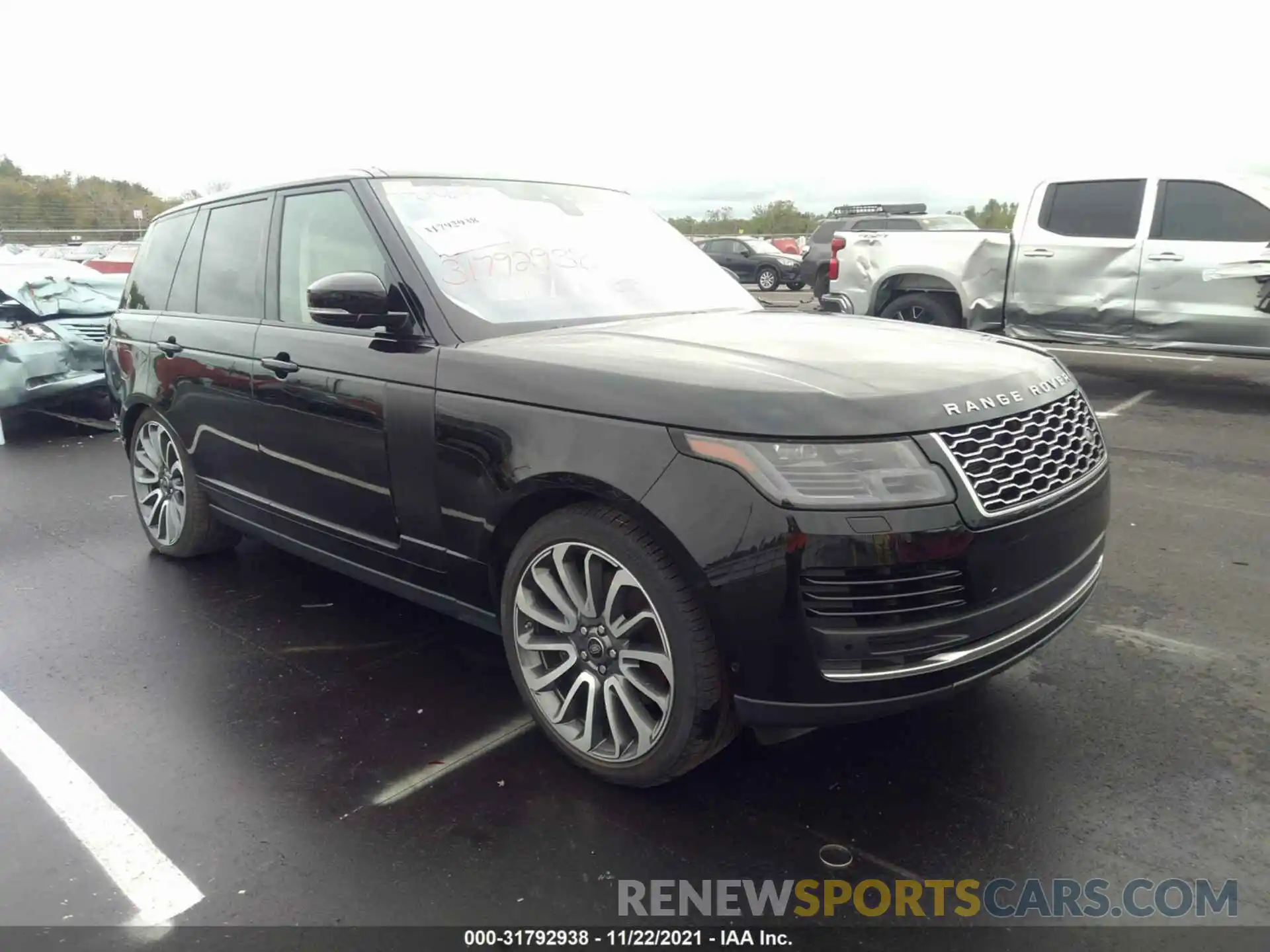 1 Photograph of a damaged car SALGS2RUXLA568449 LAND ROVER RANGE ROVER 2020