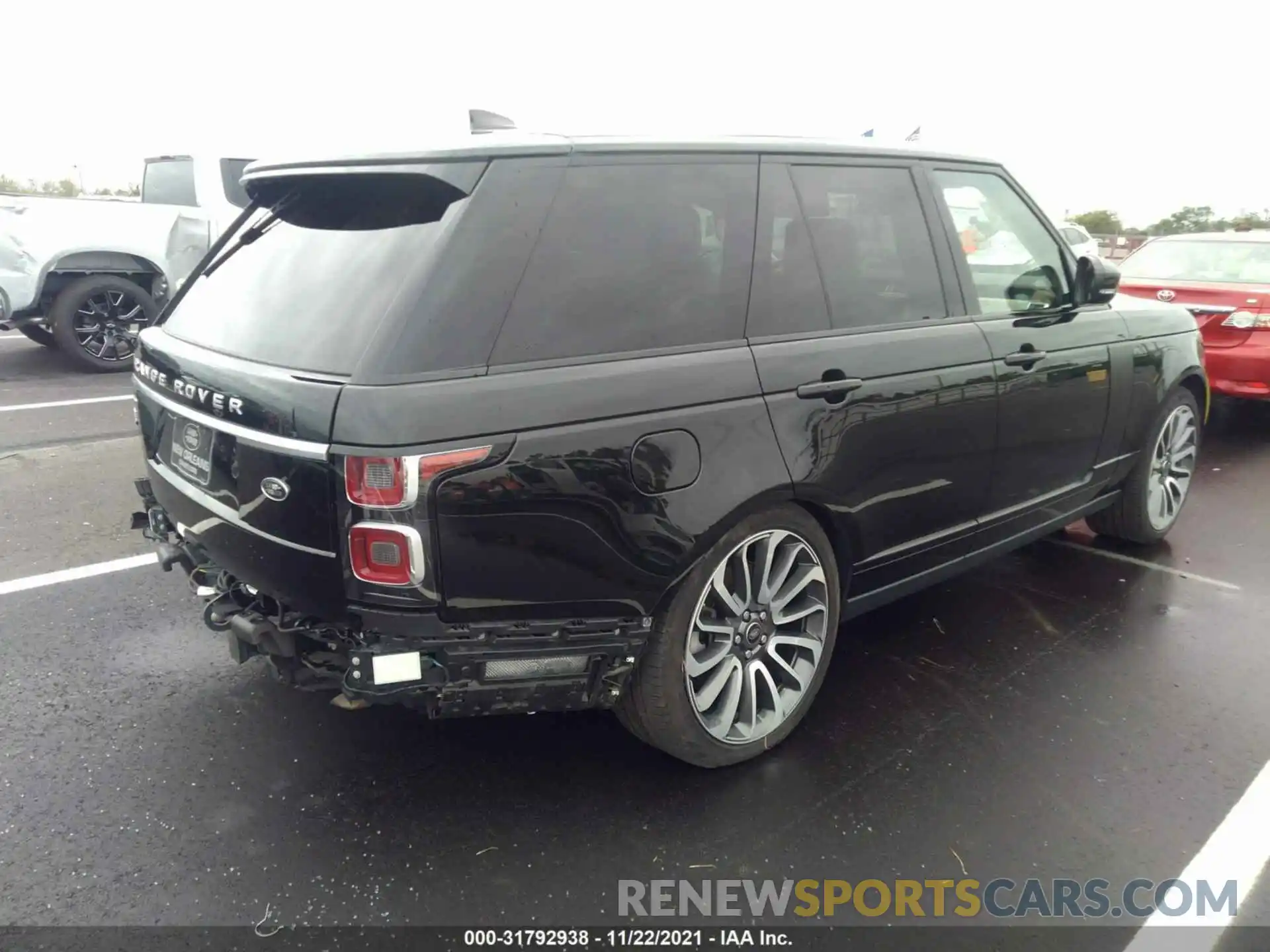 4 Фотография поврежденного автомобиля SALGS2RUXLA568449 LAND ROVER RANGE ROVER 2020