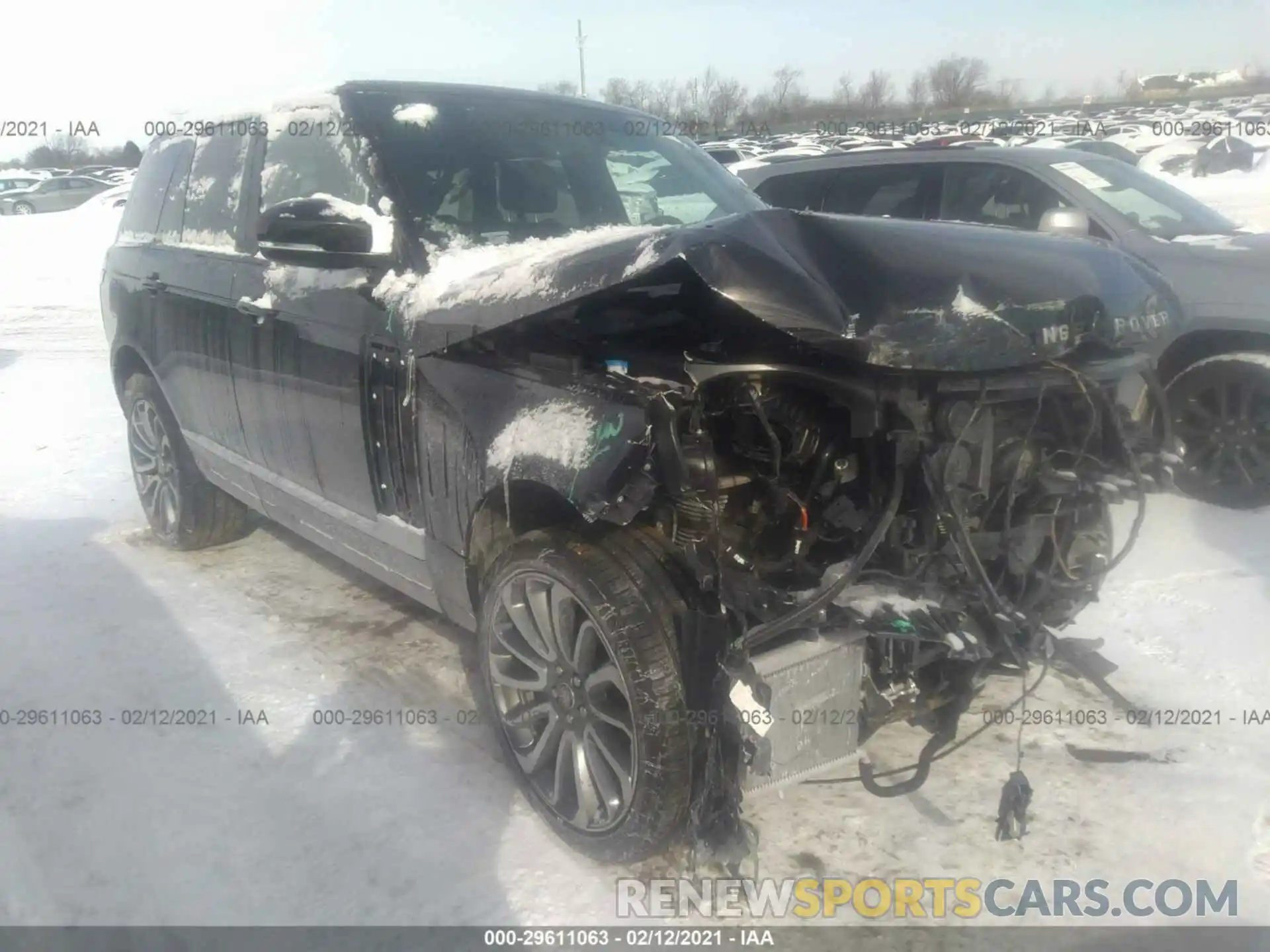 1 Photograph of a damaged car SALGS2RUXLA590113 LAND ROVER RANGE ROVER 2020