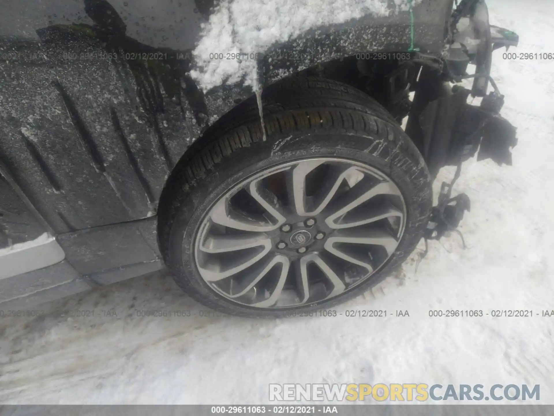 14 Photograph of a damaged car SALGS2RUXLA590113 LAND ROVER RANGE ROVER 2020