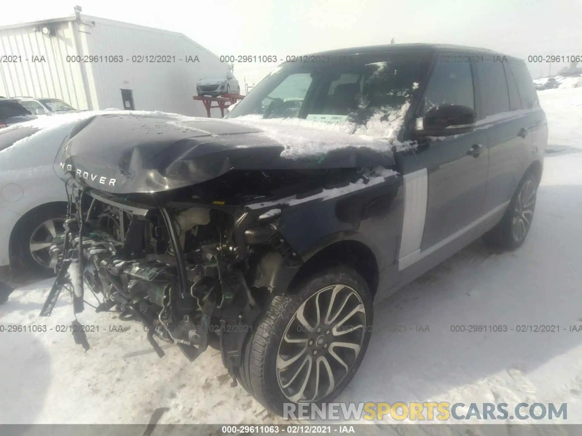 2 Photograph of a damaged car SALGS2RUXLA590113 LAND ROVER RANGE ROVER 2020