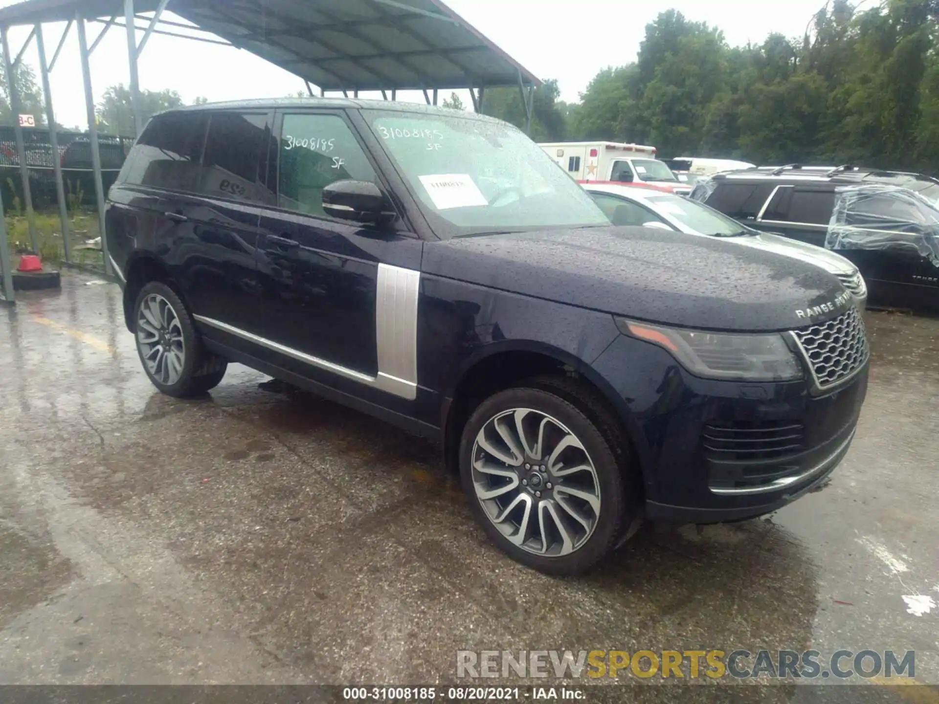 1 Photograph of a damaged car SALGS2SE0LA569340 LAND ROVER RANGE ROVER 2020