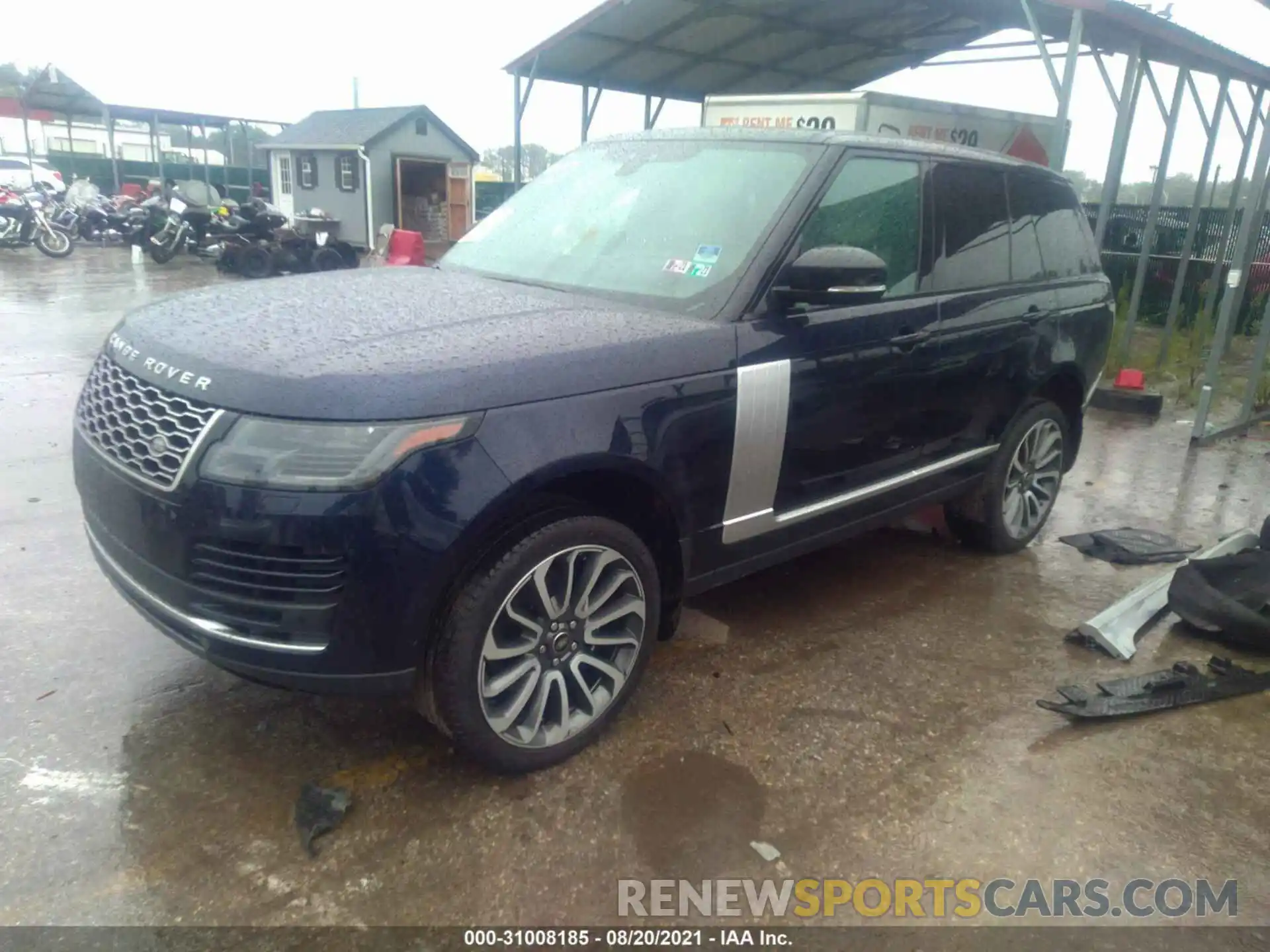 2 Фотография поврежденного автомобиля SALGS2SE0LA569340 LAND ROVER RANGE ROVER 2020