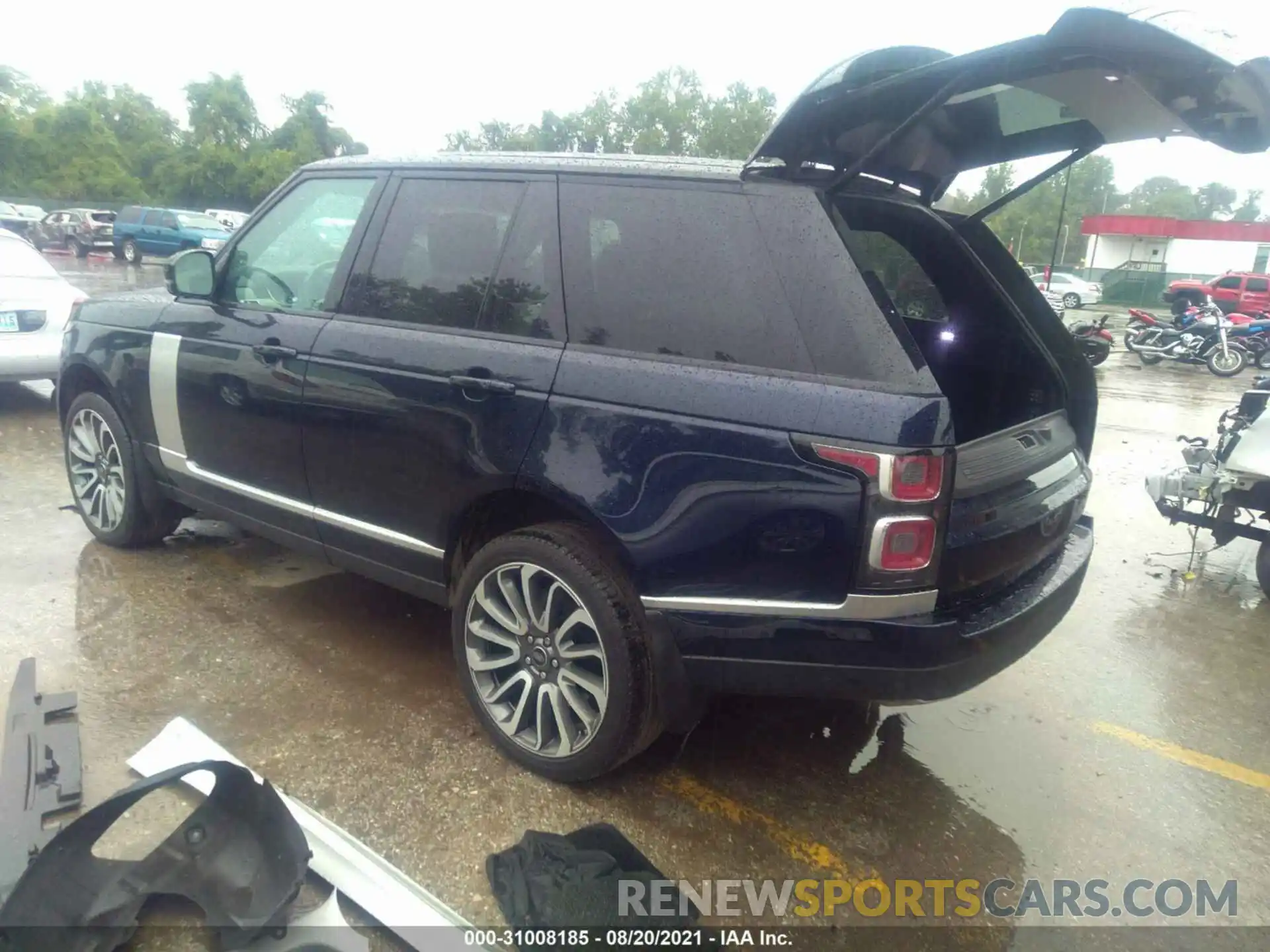 3 Фотография поврежденного автомобиля SALGS2SE0LA569340 LAND ROVER RANGE ROVER 2020