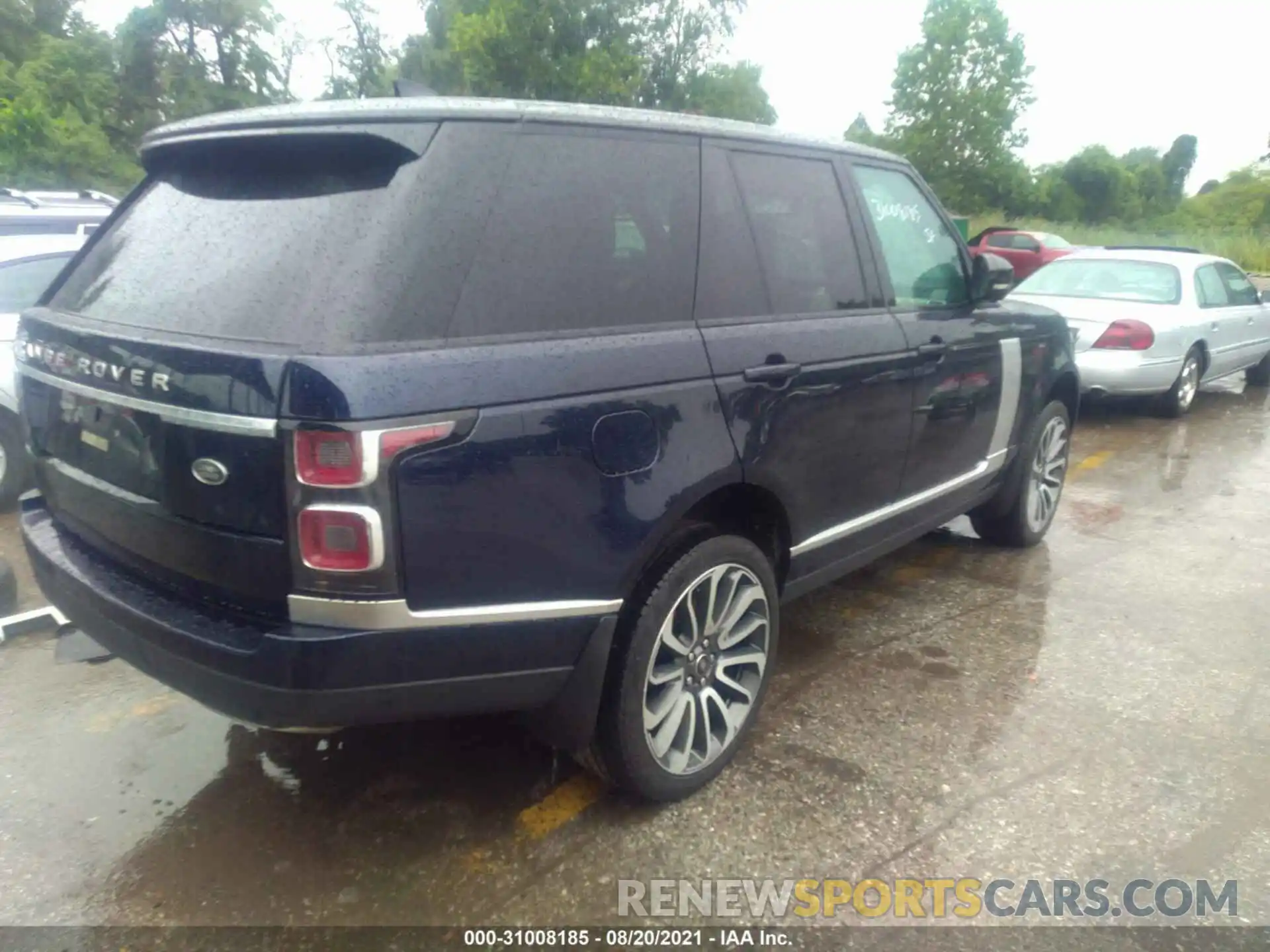 4 Фотография поврежденного автомобиля SALGS2SE0LA569340 LAND ROVER RANGE ROVER 2020