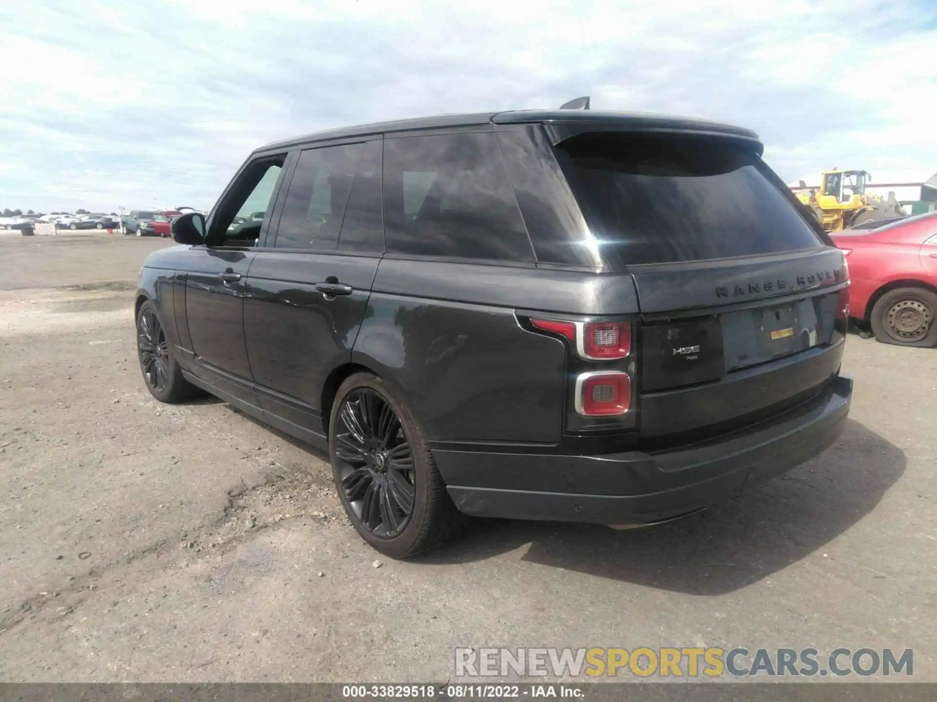 3 Фотография поврежденного автомобиля SALGS2SE0LA573288 LAND ROVER RANGE ROVER 2020