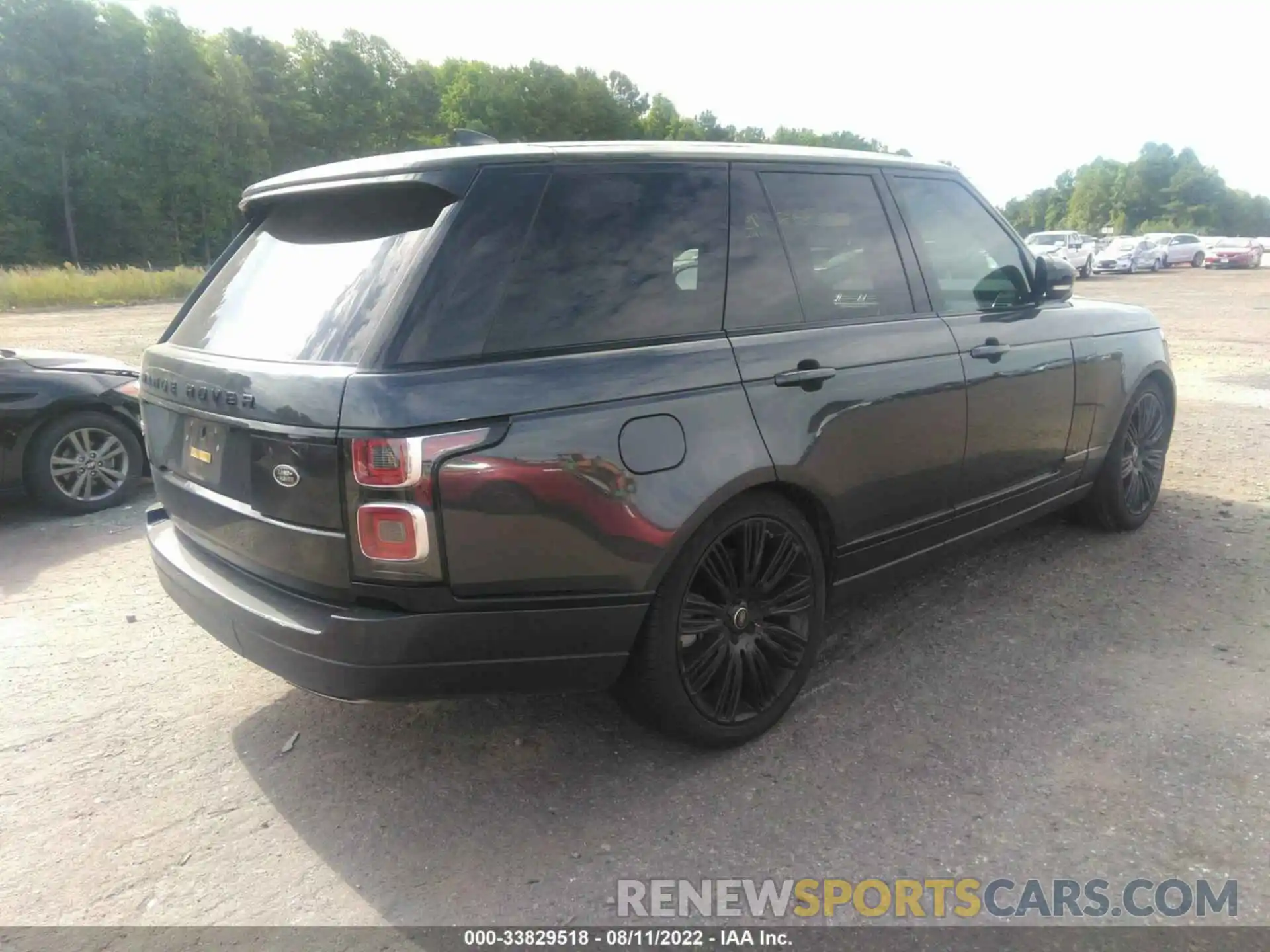 4 Фотография поврежденного автомобиля SALGS2SE0LA573288 LAND ROVER RANGE ROVER 2020