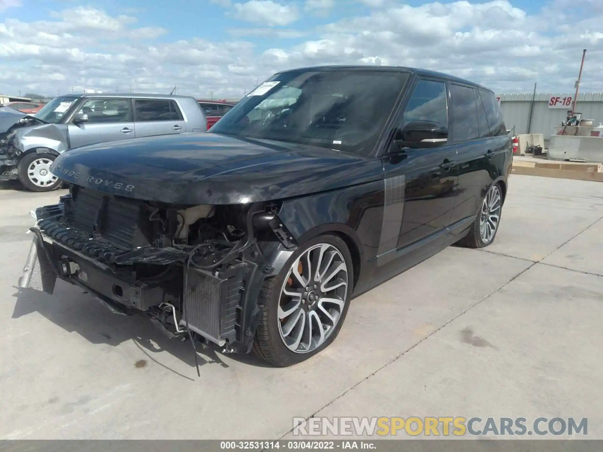 2 Photograph of a damaged car SALGS2SE0LA589281 LAND ROVER RANGE ROVER 2020