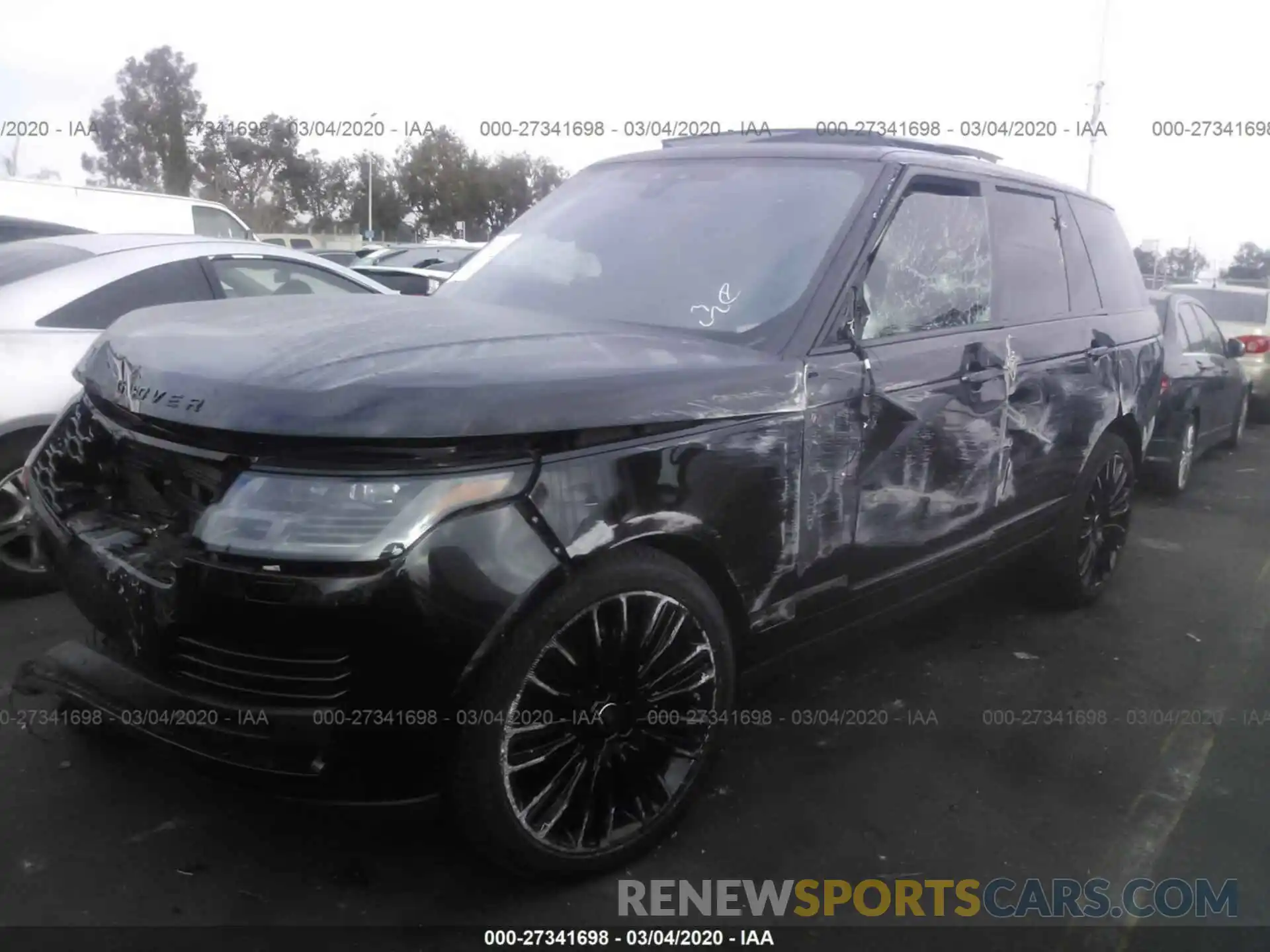 6 Photograph of a damaged car SALGS2SE1LA580413 LAND ROVER RANGE ROVER 2020