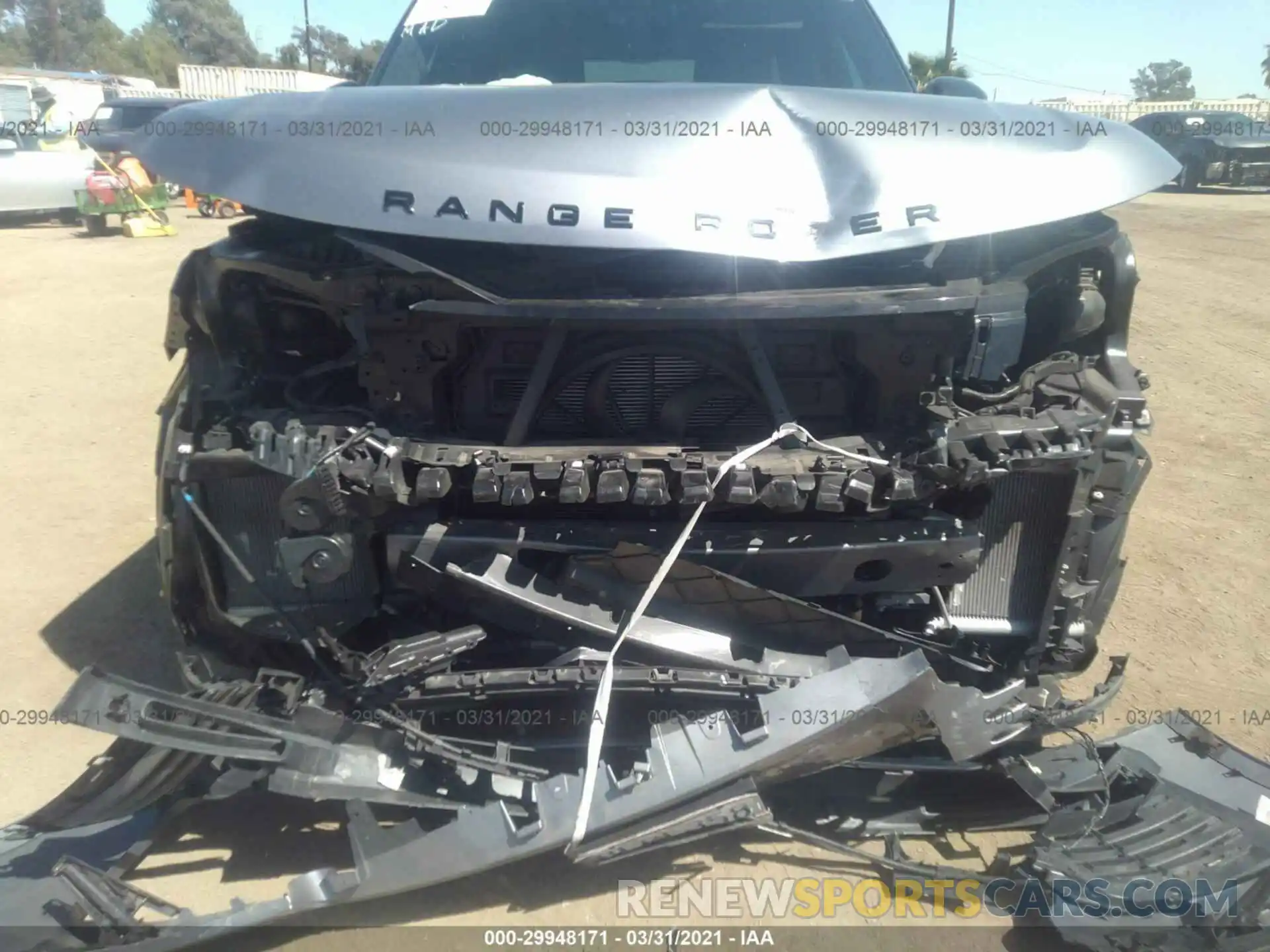 6 Photograph of a damaged car SALGS2SE2LA570215 LAND ROVER RANGE ROVER 2020