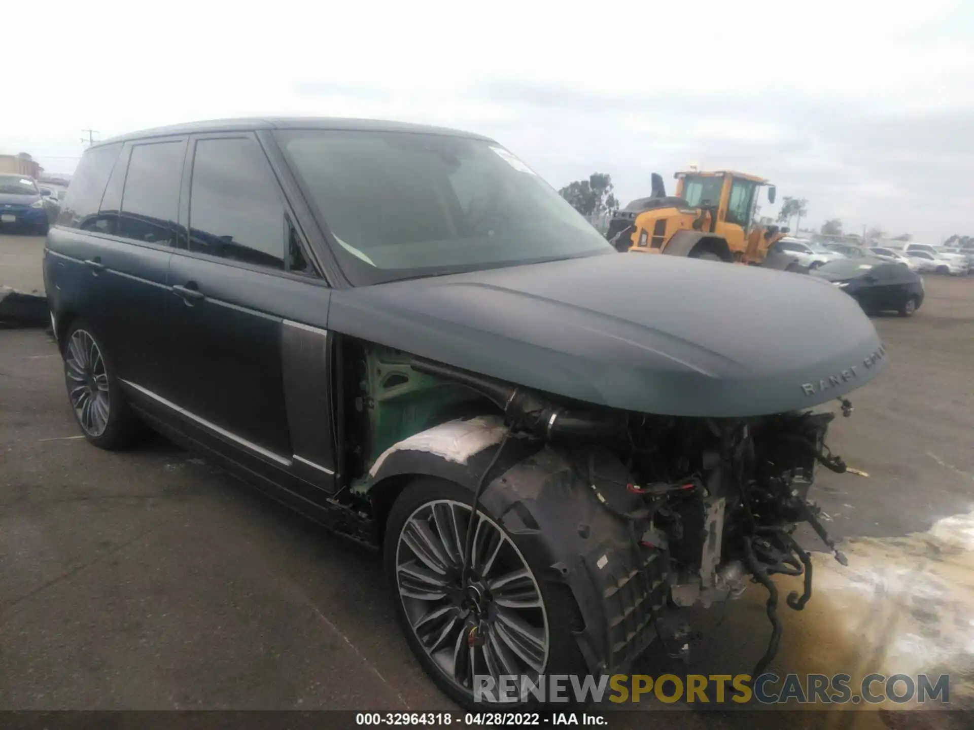 1 Photograph of a damaged car SALGS2SE2LA590724 LAND ROVER RANGE ROVER 2020