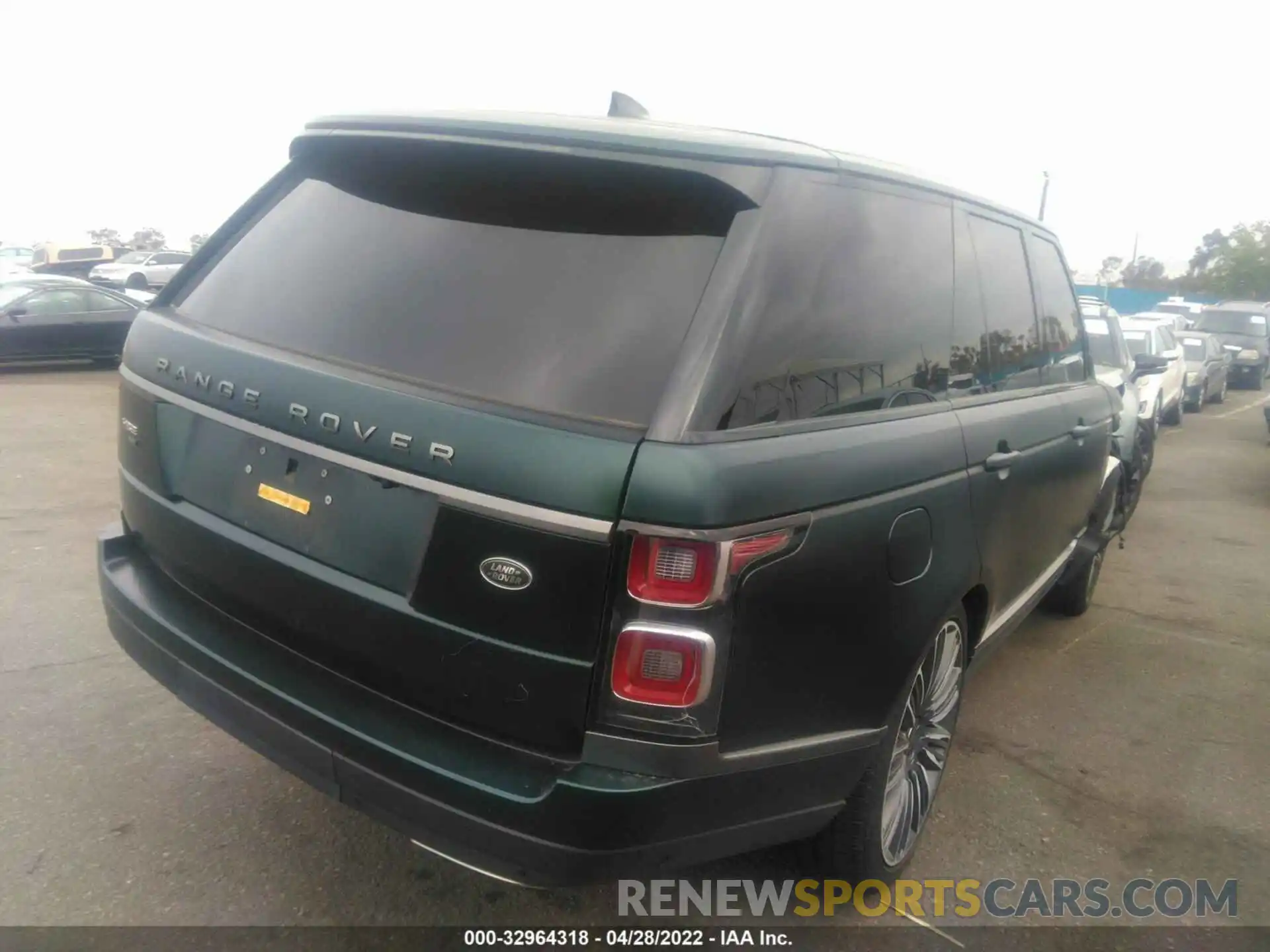 4 Фотография поврежденного автомобиля SALGS2SE2LA590724 LAND ROVER RANGE ROVER 2020