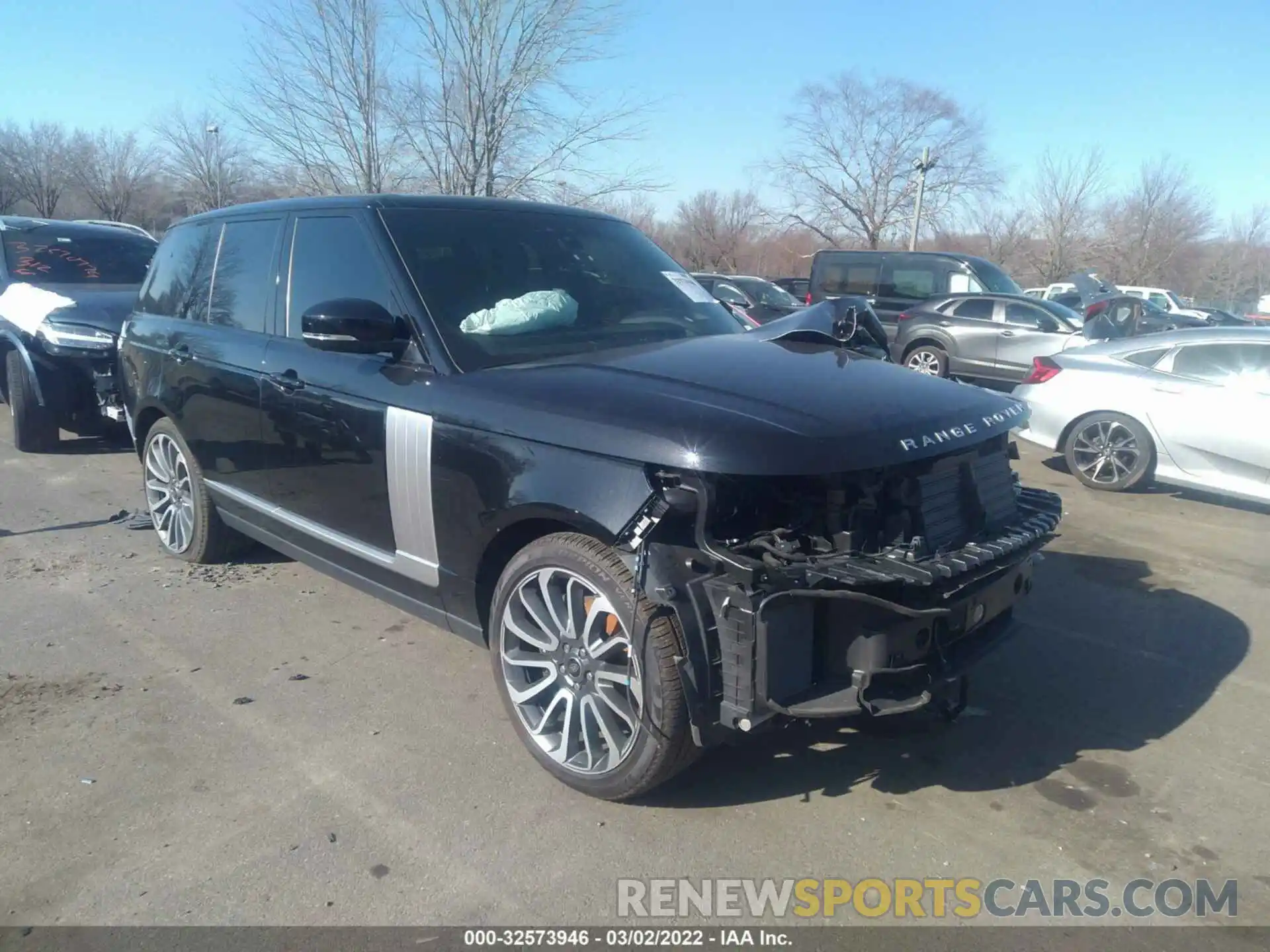 1 Photograph of a damaged car SALGS2SE5LA570452 LAND ROVER RANGE ROVER 2020