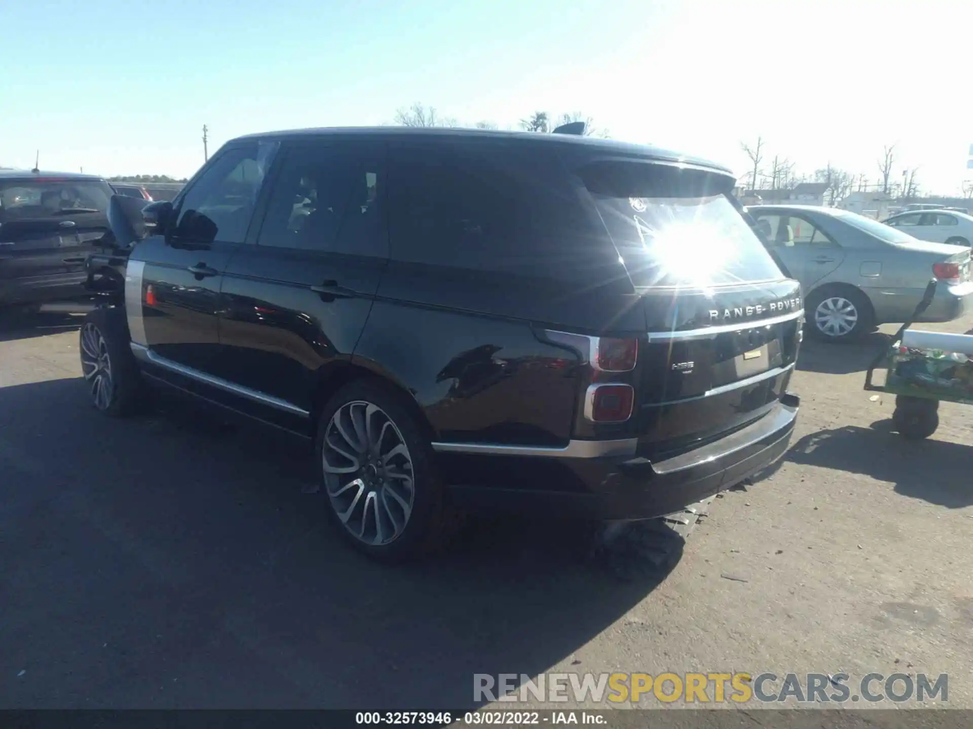 3 Фотография поврежденного автомобиля SALGS2SE5LA570452 LAND ROVER RANGE ROVER 2020