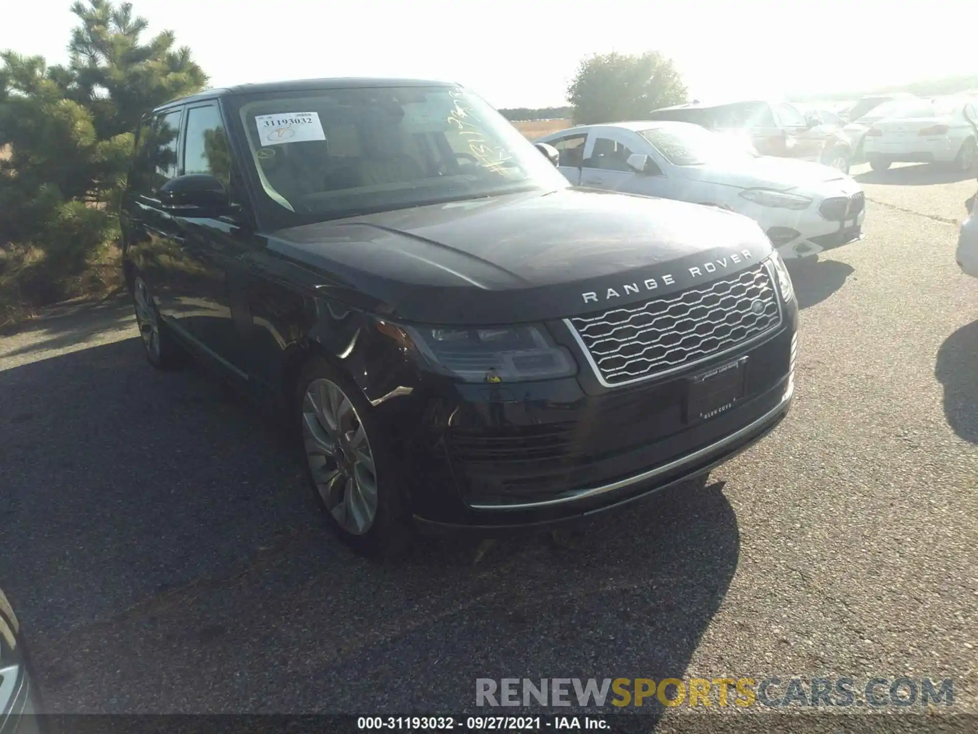 1 Photograph of a damaged car SALGS2SE5LA593939 LAND ROVER RANGE ROVER 2020