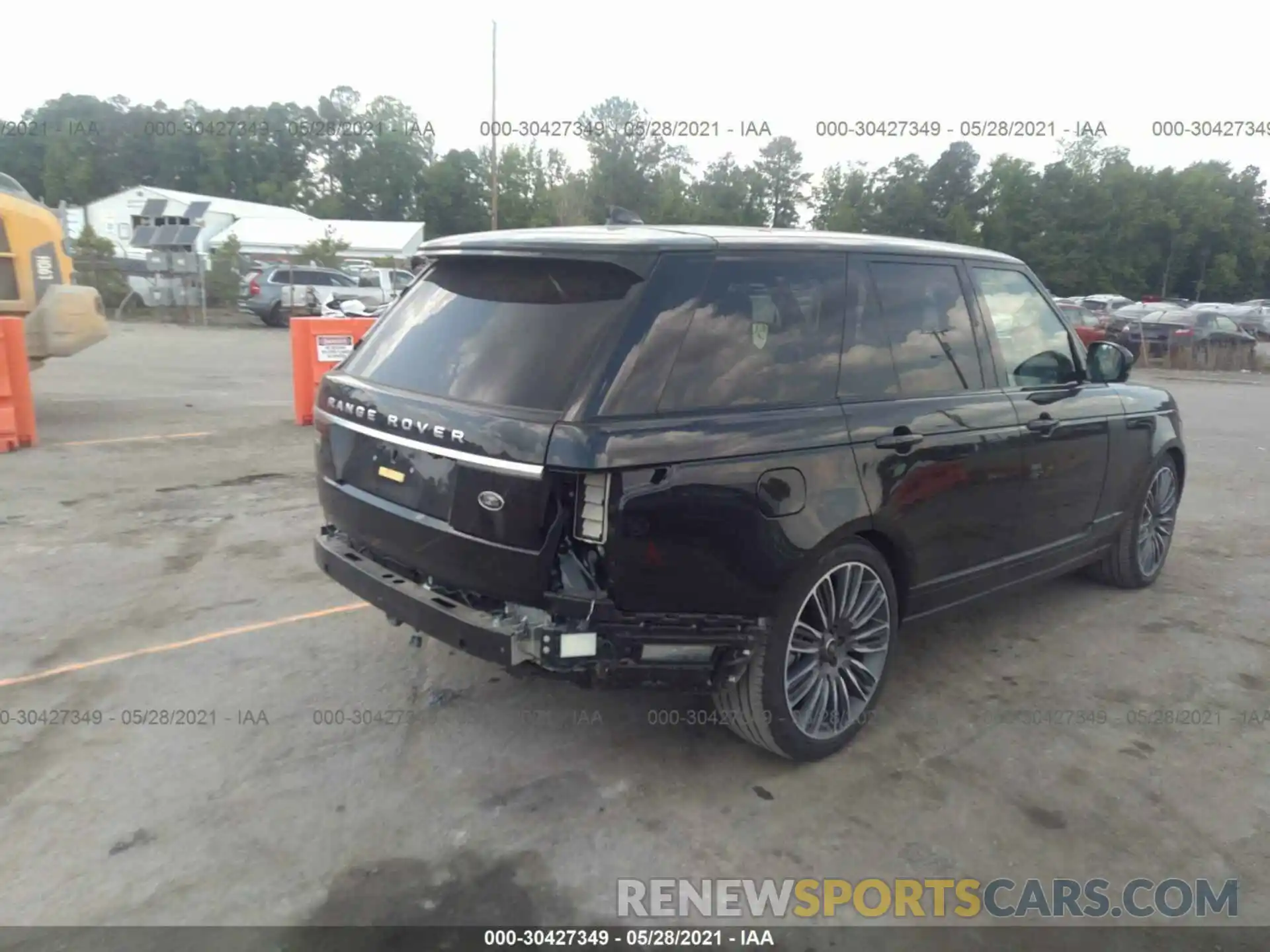 4 Фотография поврежденного автомобиля SALGS2SE6LA586689 LAND ROVER RANGE ROVER 2020