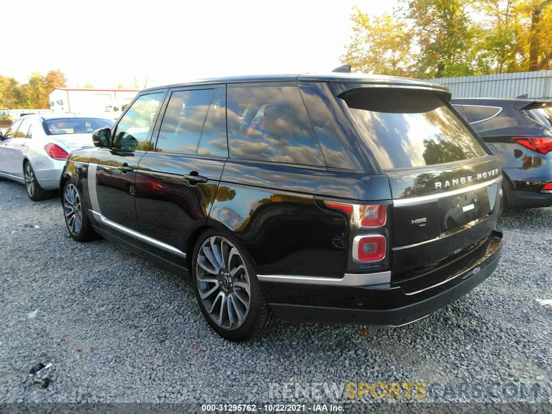 3 Фотография поврежденного автомобиля SALGS2SE8LA409531 LAND ROVER RANGE ROVER 2020