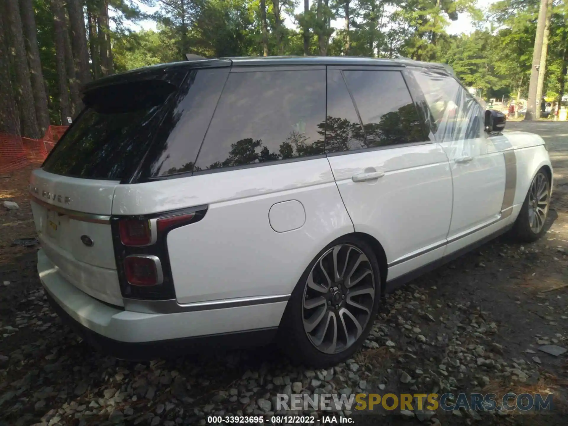 4 Фотография поврежденного автомобиля SALGS2SE8LA590503 LAND ROVER RANGE ROVER 2020