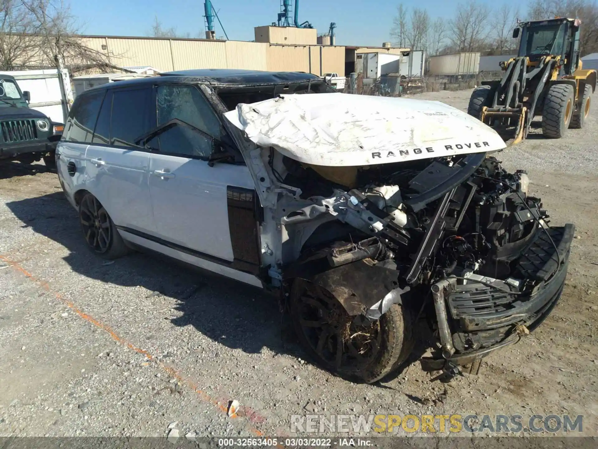 1 Photograph of a damaged car SALGS2SEXLA579700 LAND ROVER RANGE ROVER 2020