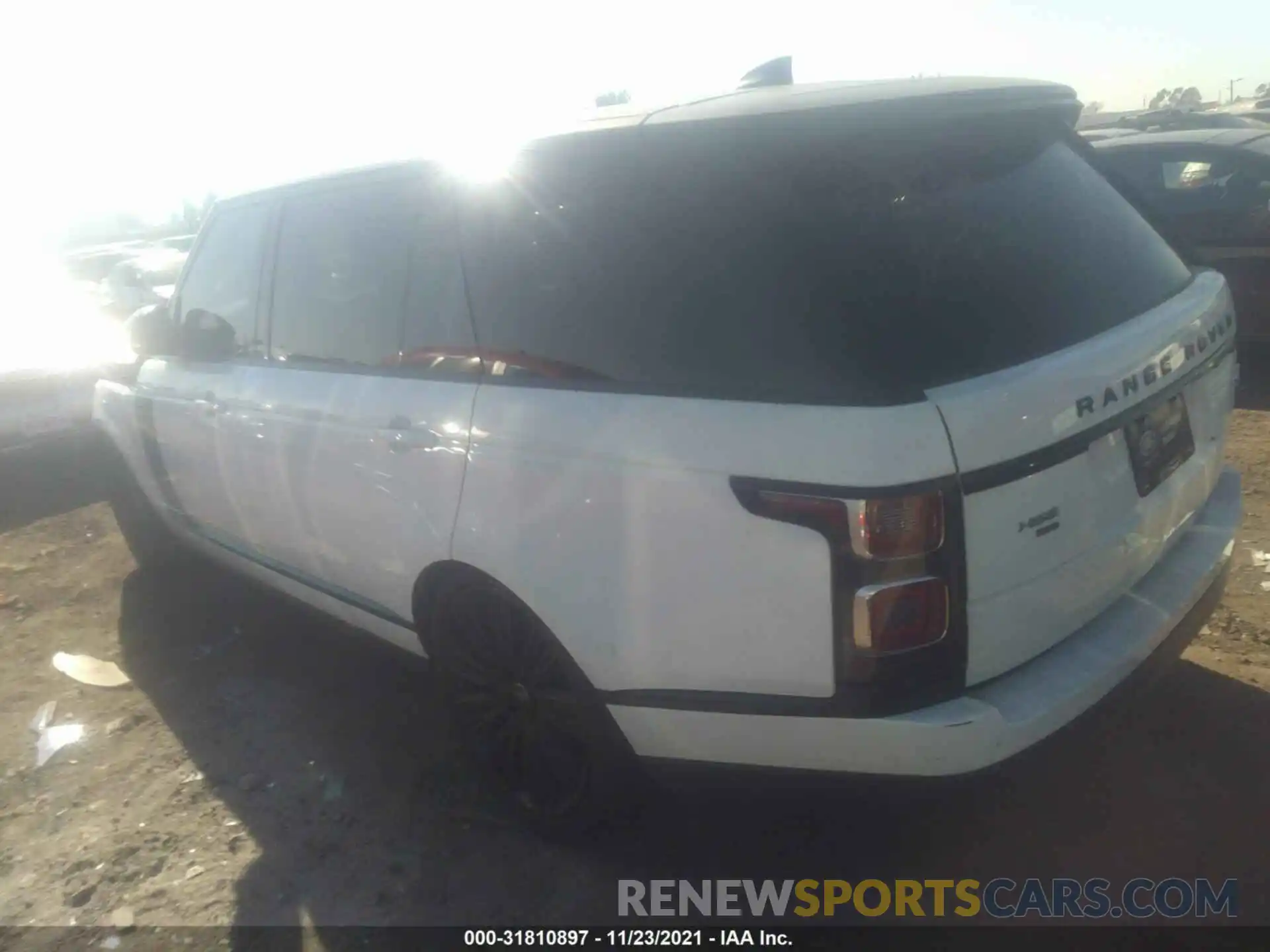 3 Фотография поврежденного автомобиля SALGS5SE6LA599766 LAND ROVER RANGE ROVER 2020